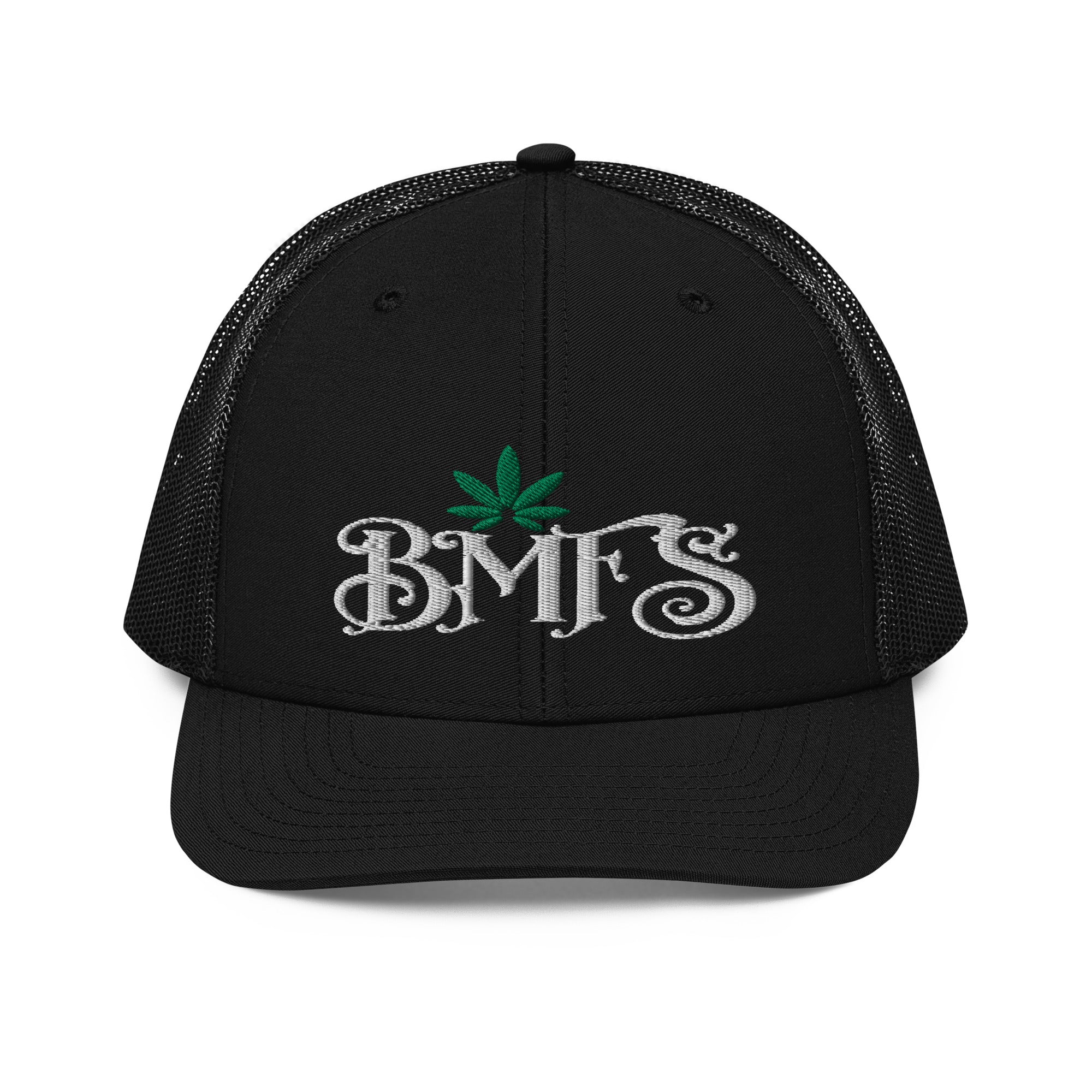 BMFS Pot Leaf | Snapback Trucker Cap | Richardson 112
