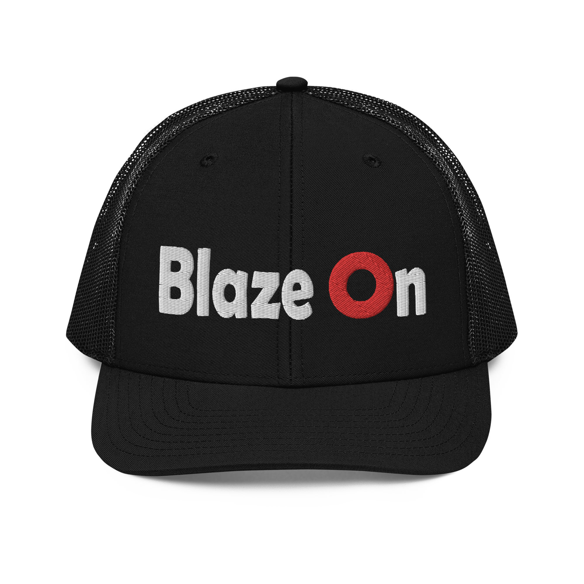 Blaze On Donut Embroidery 112 Snapback Cap