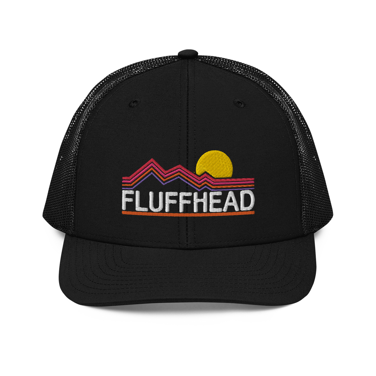 Fluffhead Mountains Embroidery 112 Snapback Cap