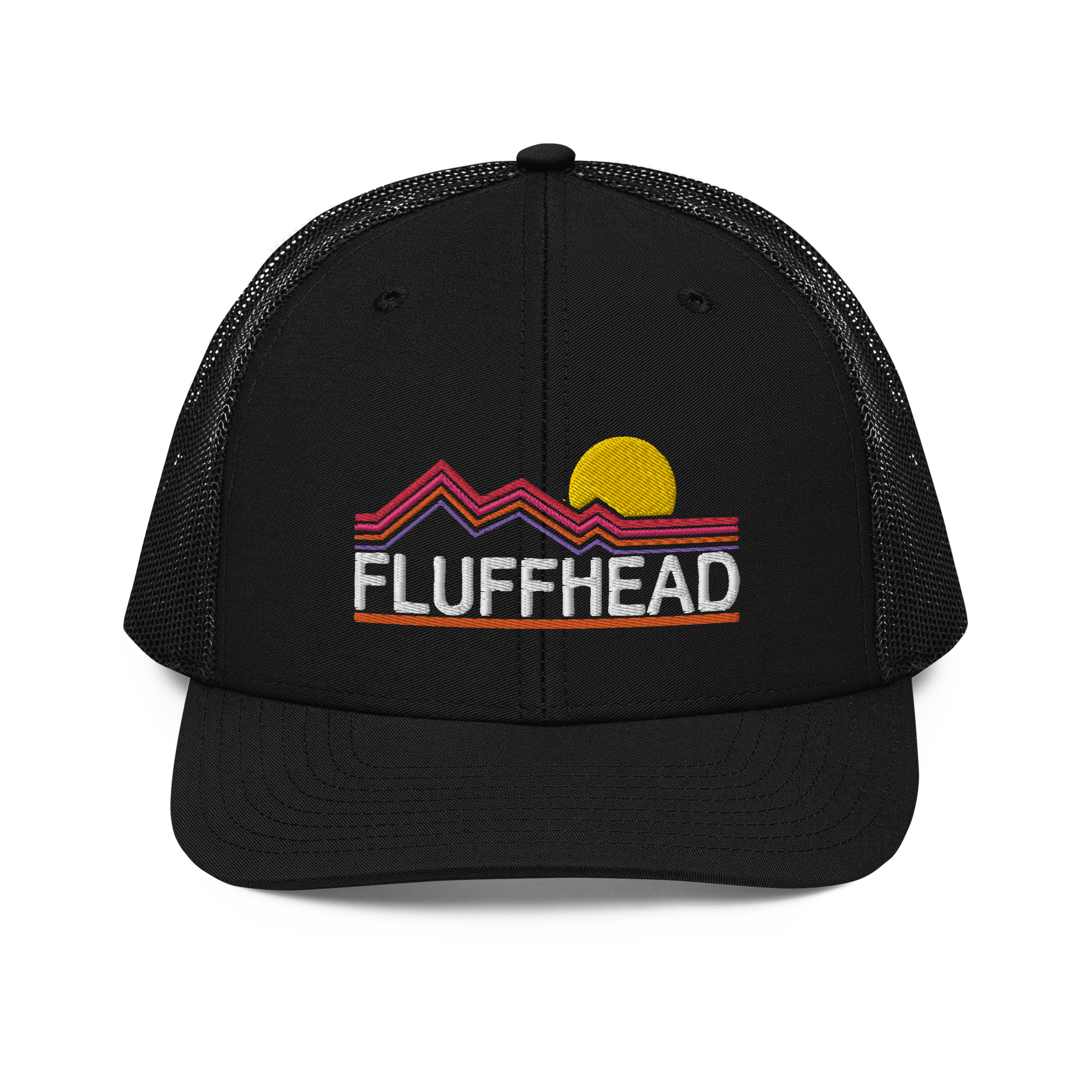 Fluffhead Mountains Embroidery 112 Snapback Cap