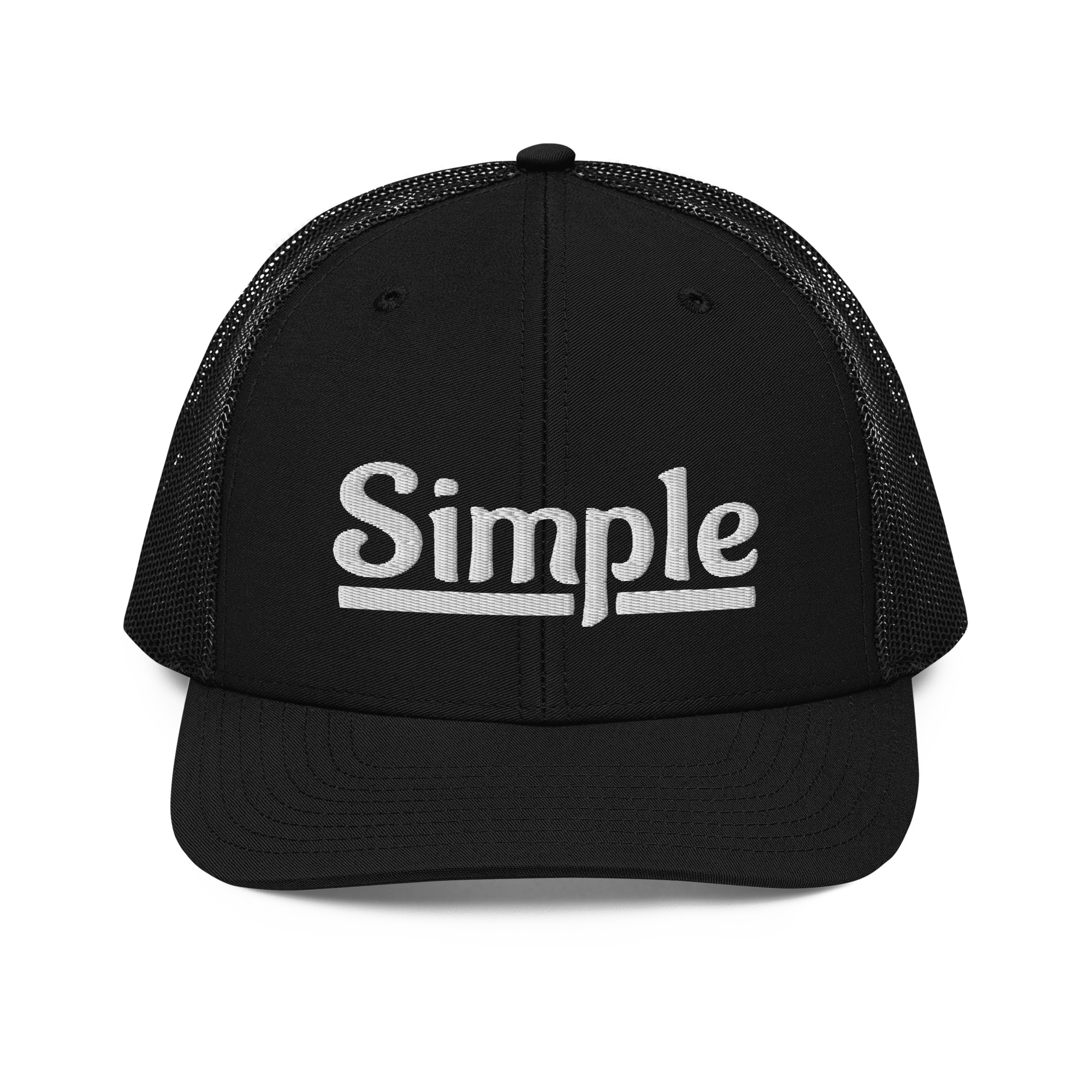 Simple Embroidery 112 Snapback Cap