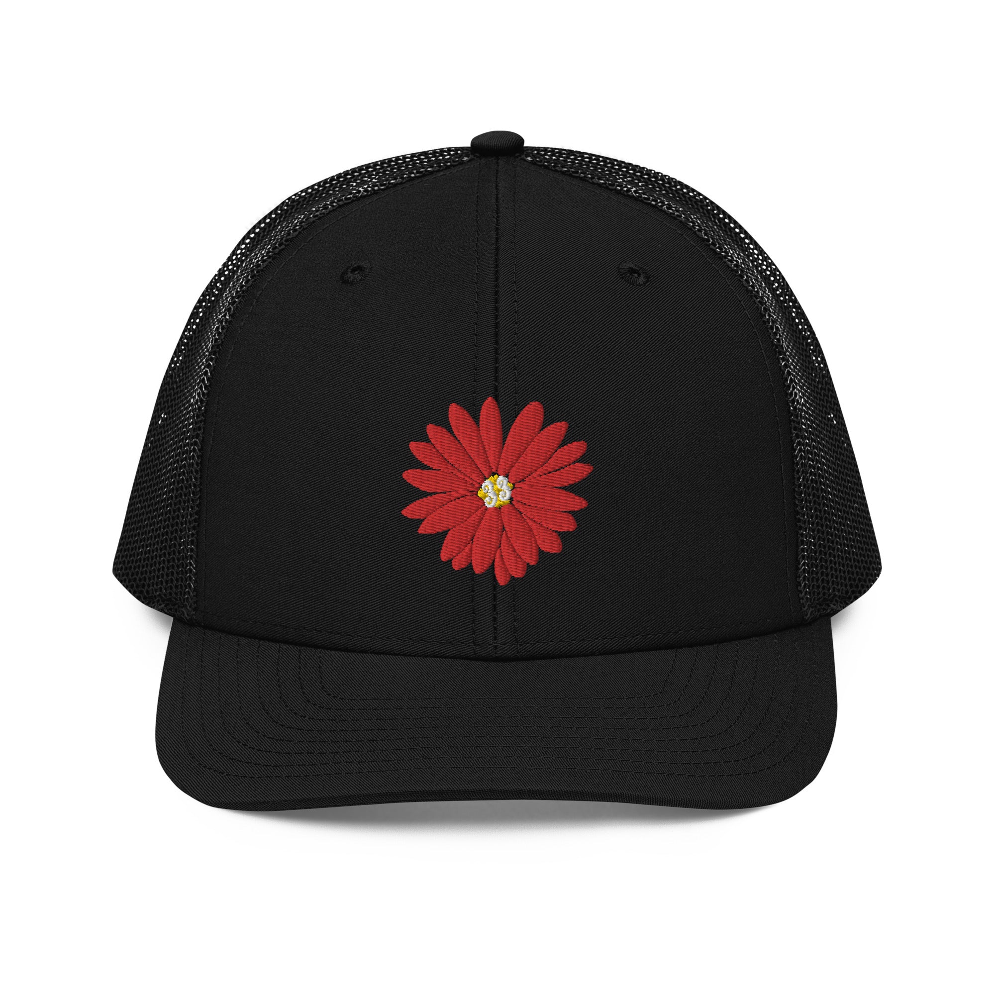 Red Daisy | Snapback Trucker Cap | Richardson 112