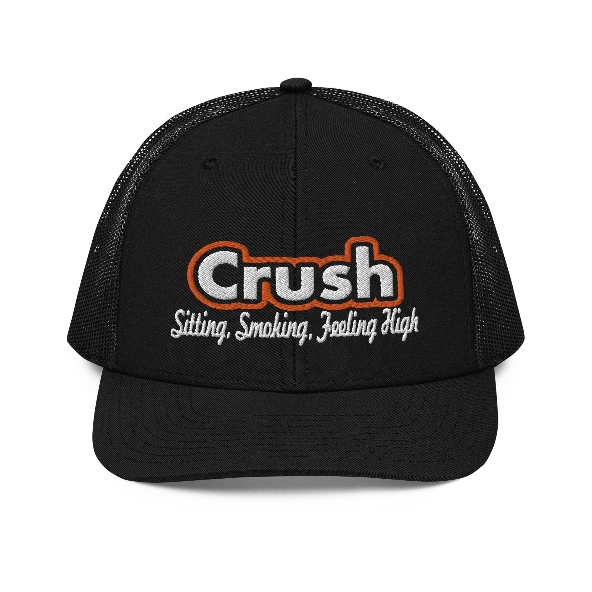 Crush Feeling High Embroidery Trucker Cap | R112 | Dave Lot
