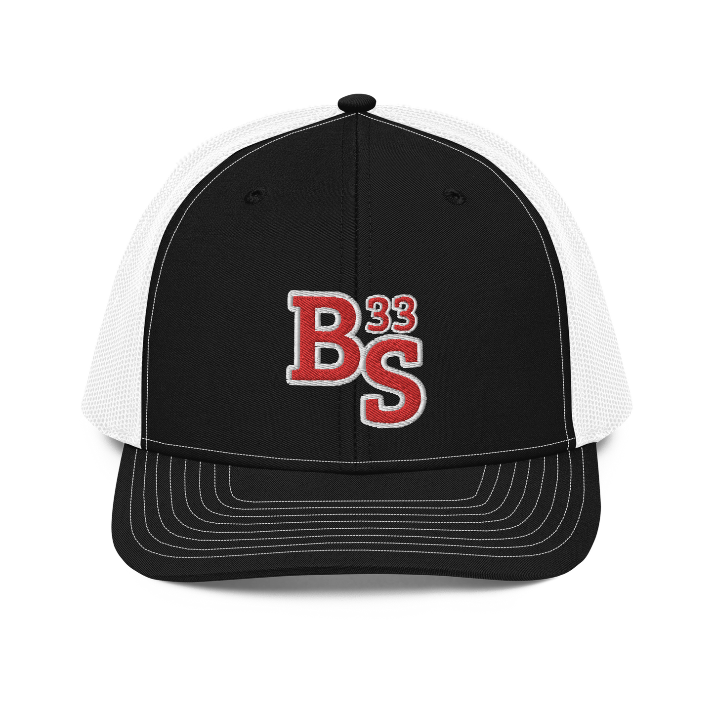 BS 33 Flat Embroidery | Snapback Trucker Cap | Richardson 112