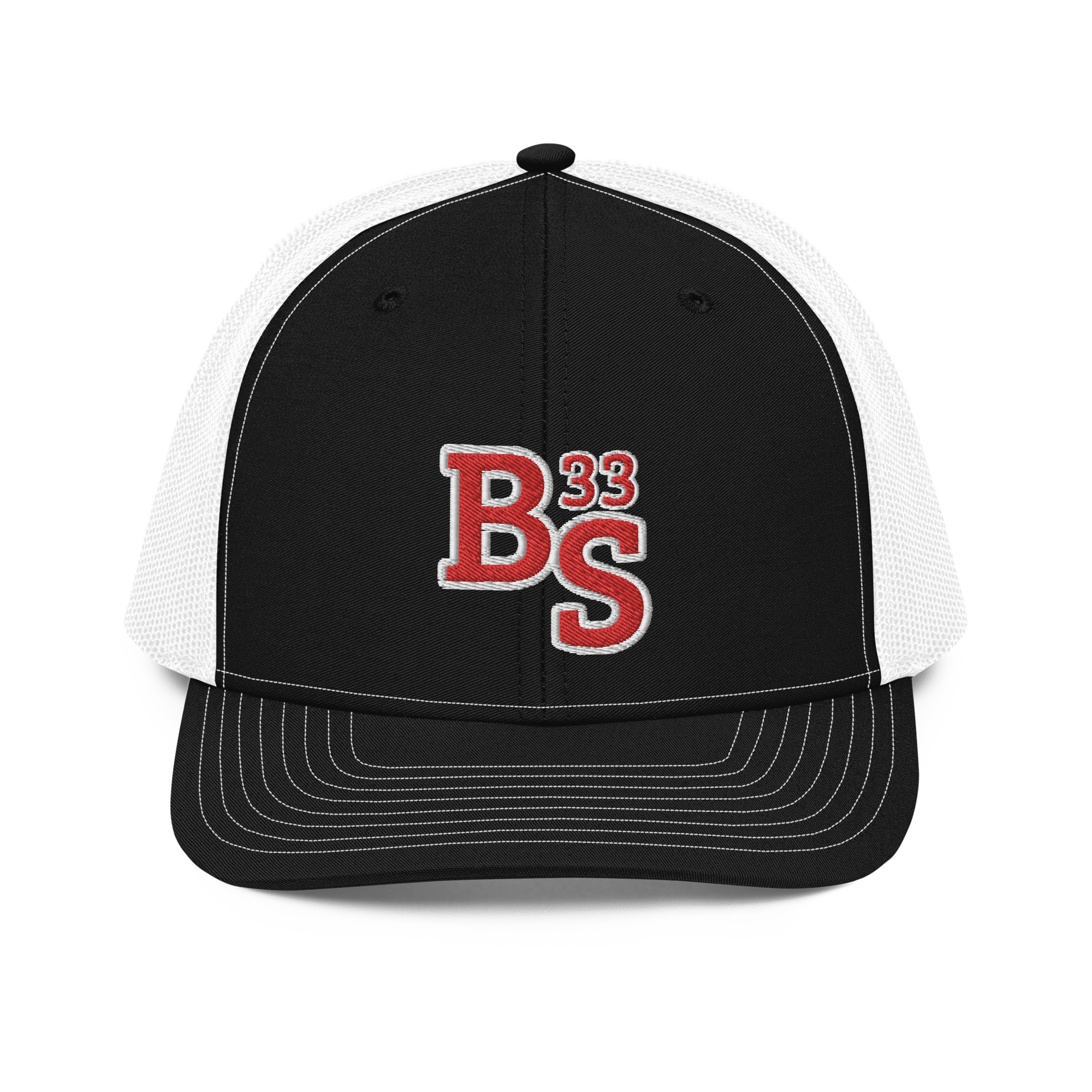 BS 33 Flat Embroidery | Snapback Trucker Cap | Richardson 112