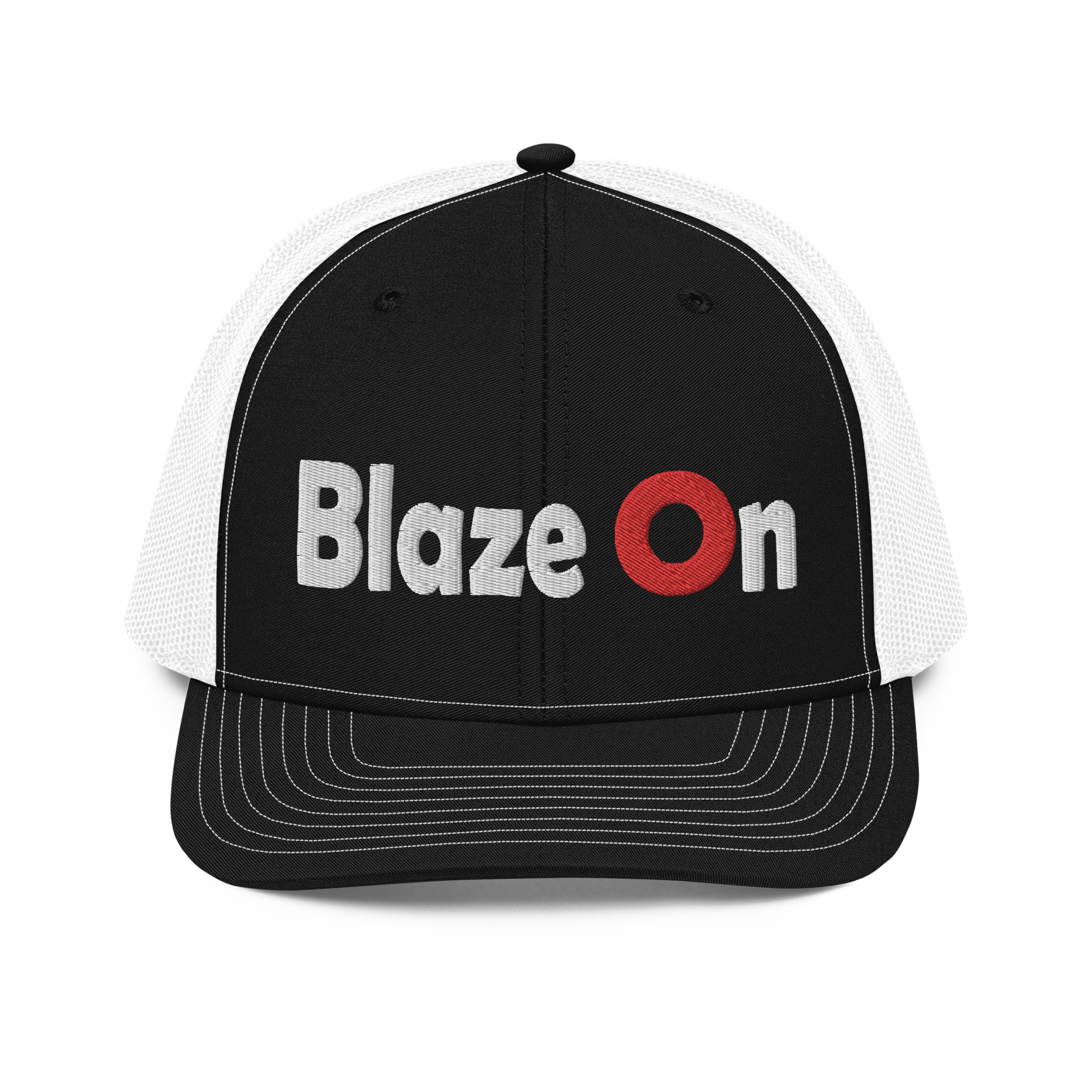 Blaze On Donut Embroidery 112 Snapback Cap