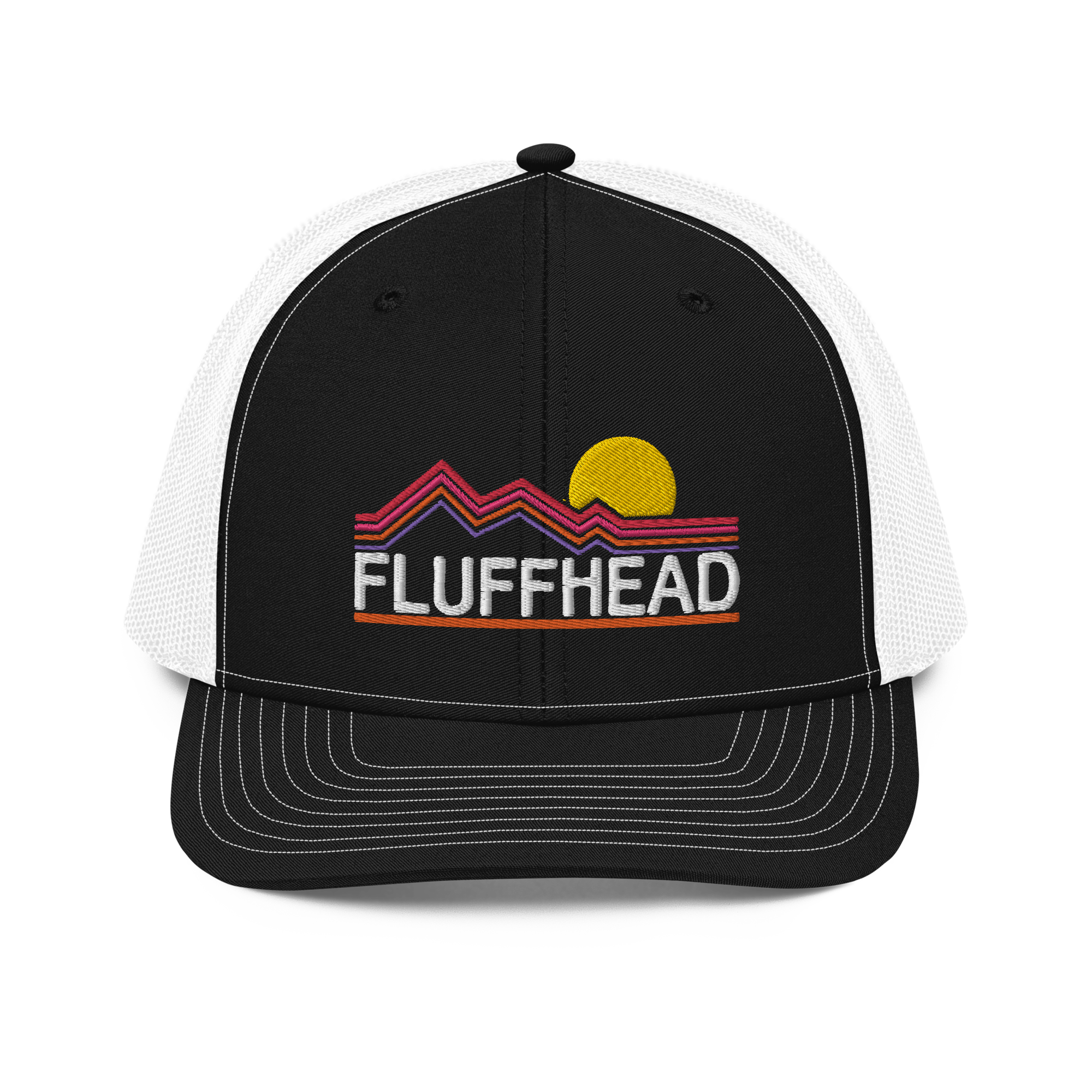Fluffhead Mountains Embroidery 112 Snapback Cap