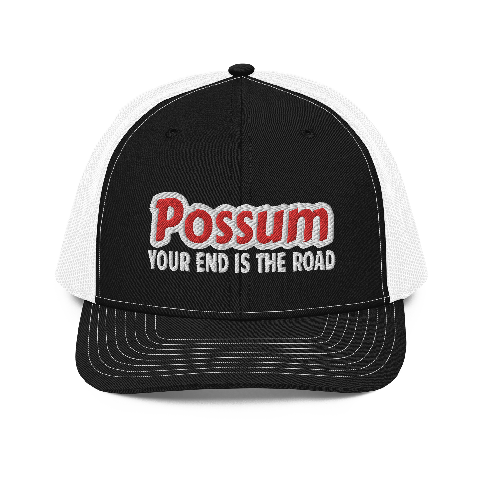 Possum Road Embroidery 112 Snapback Cap
