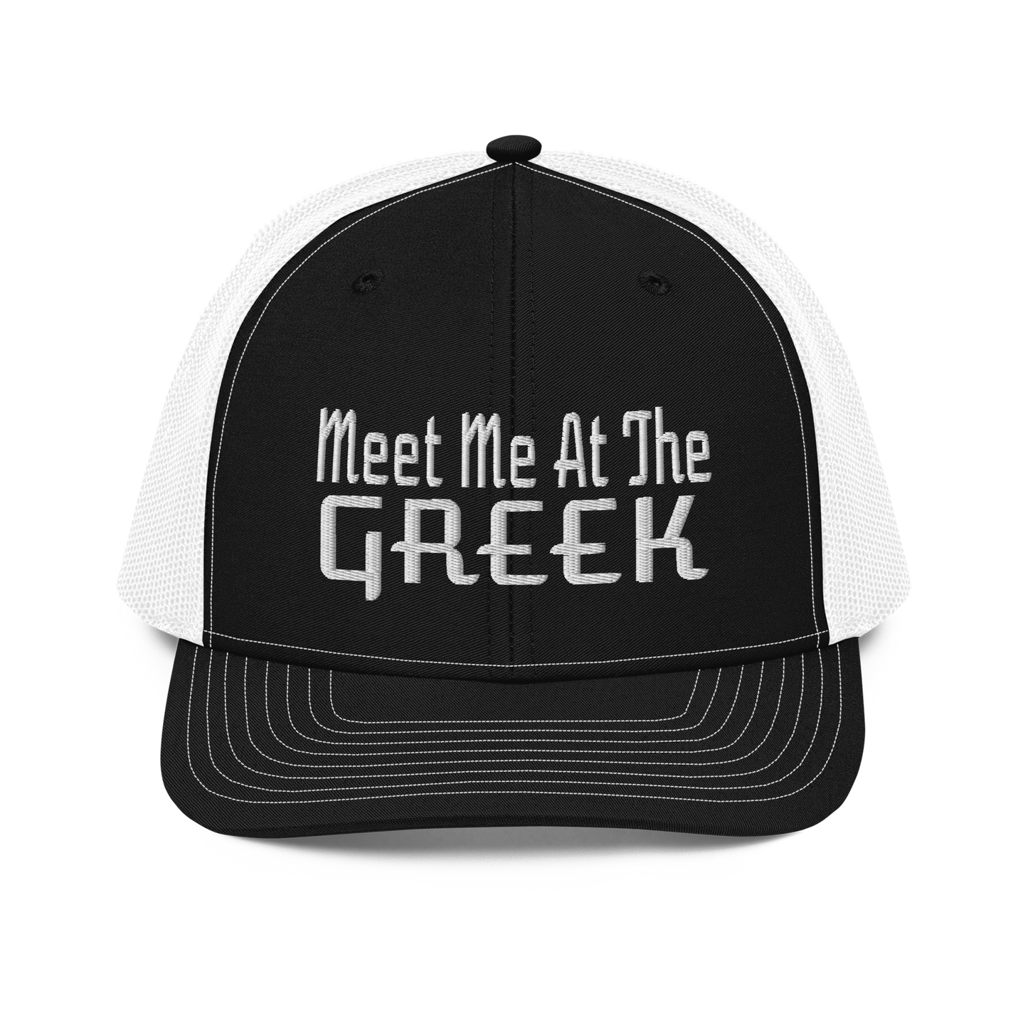Meet Me At The Greek | Snapback Trucker Cap | Richardson 112