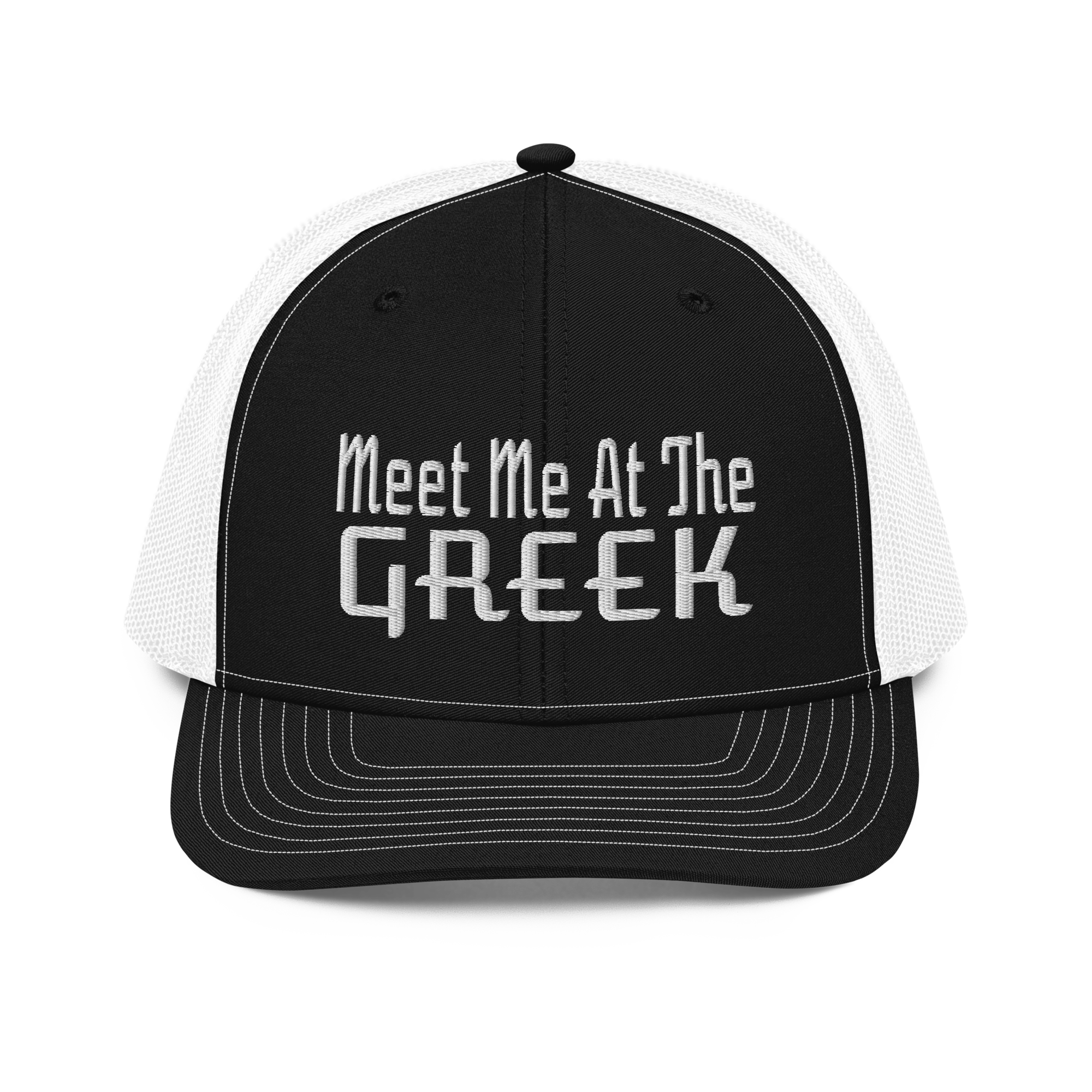 Meet Me At The Greek | Snapback Trucker Cap | Richardson 112