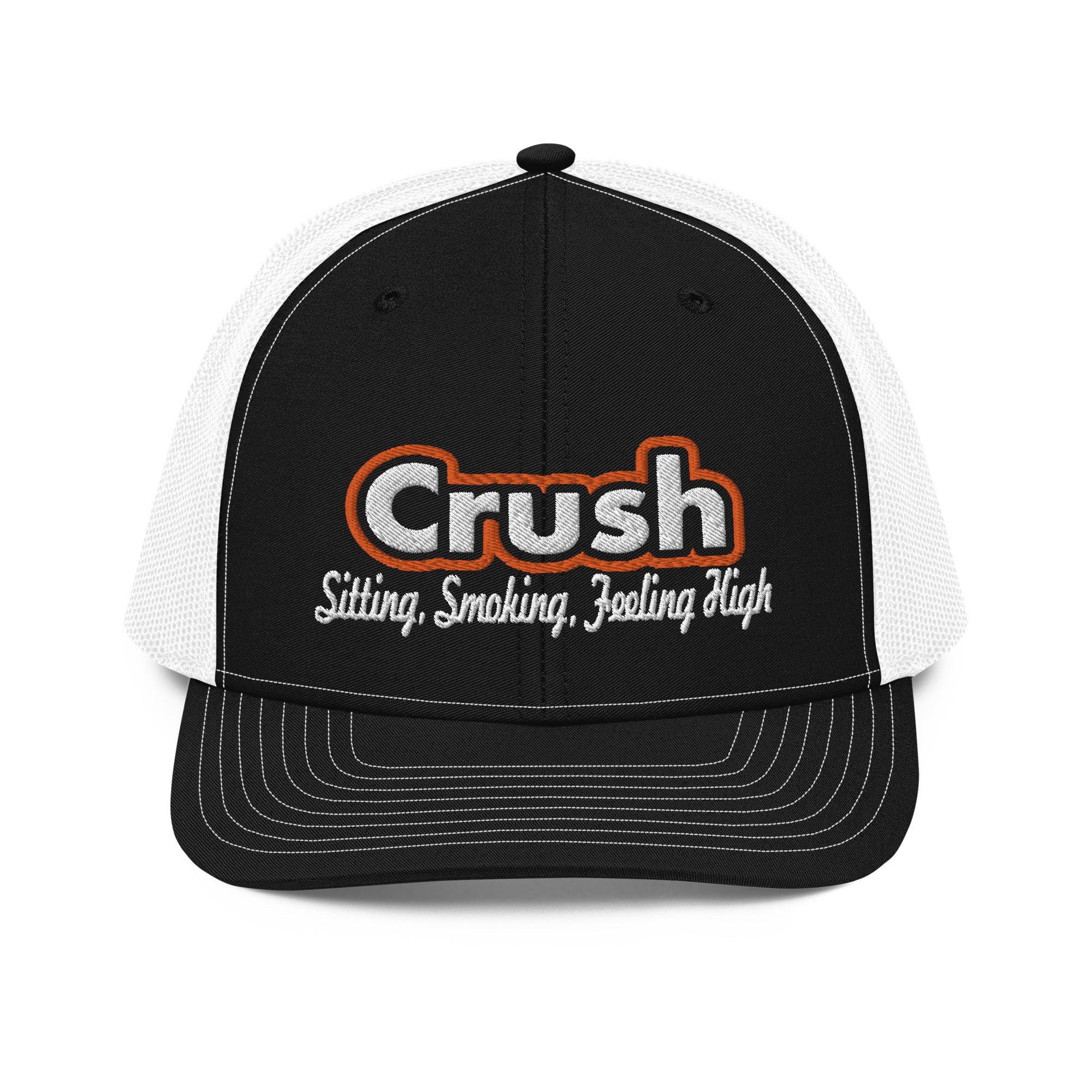 Crush Feeling High Embroidery Trucker Cap | R112 | Dave Lot