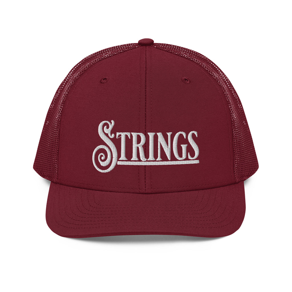 Strings Flat Embroidery | Snapback Trucker Cap | Richardson 112