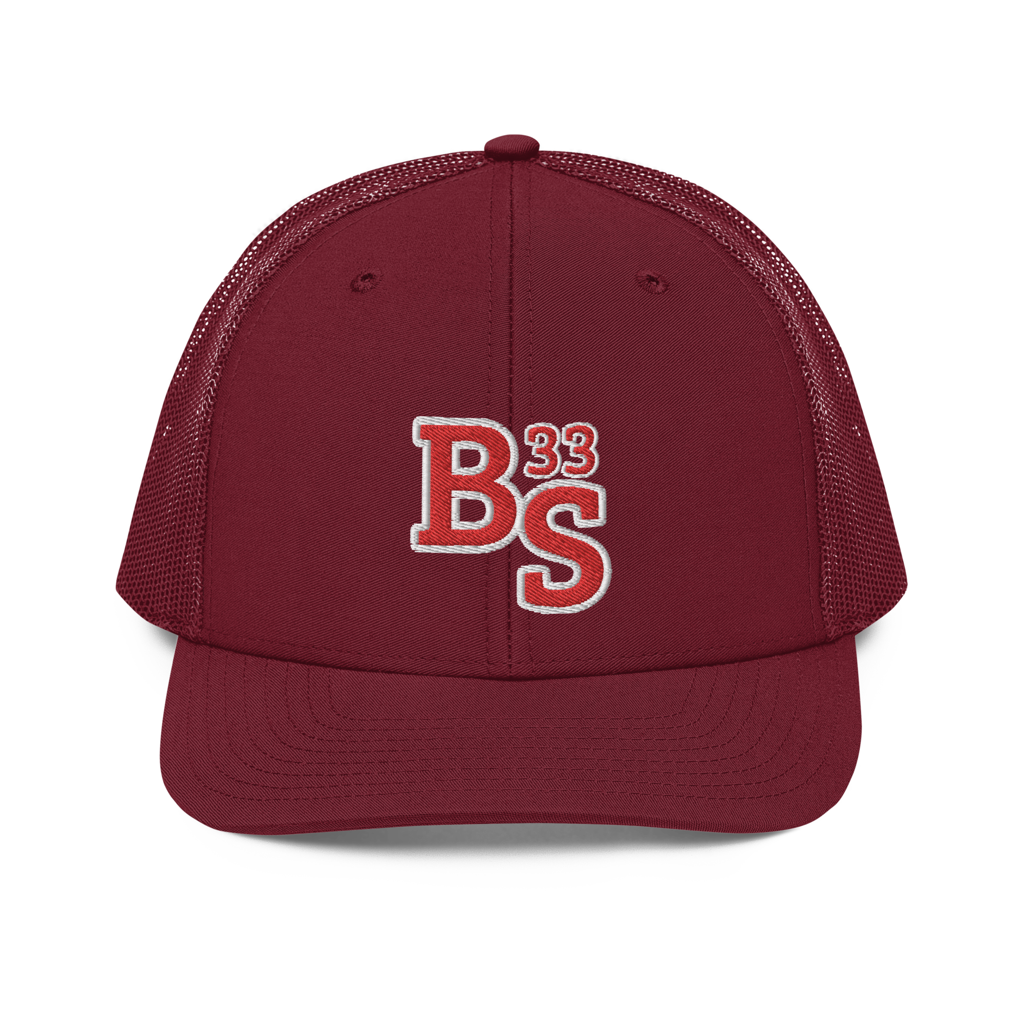 BS 33 Flat Embroidery | Snapback Trucker Cap | Richardson 112