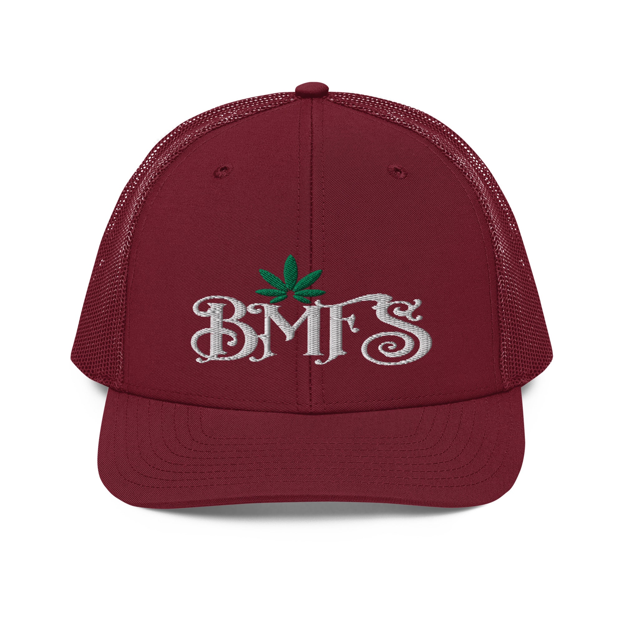 BMFS Pot Leaf | Snapback Trucker Cap | Richardson 112