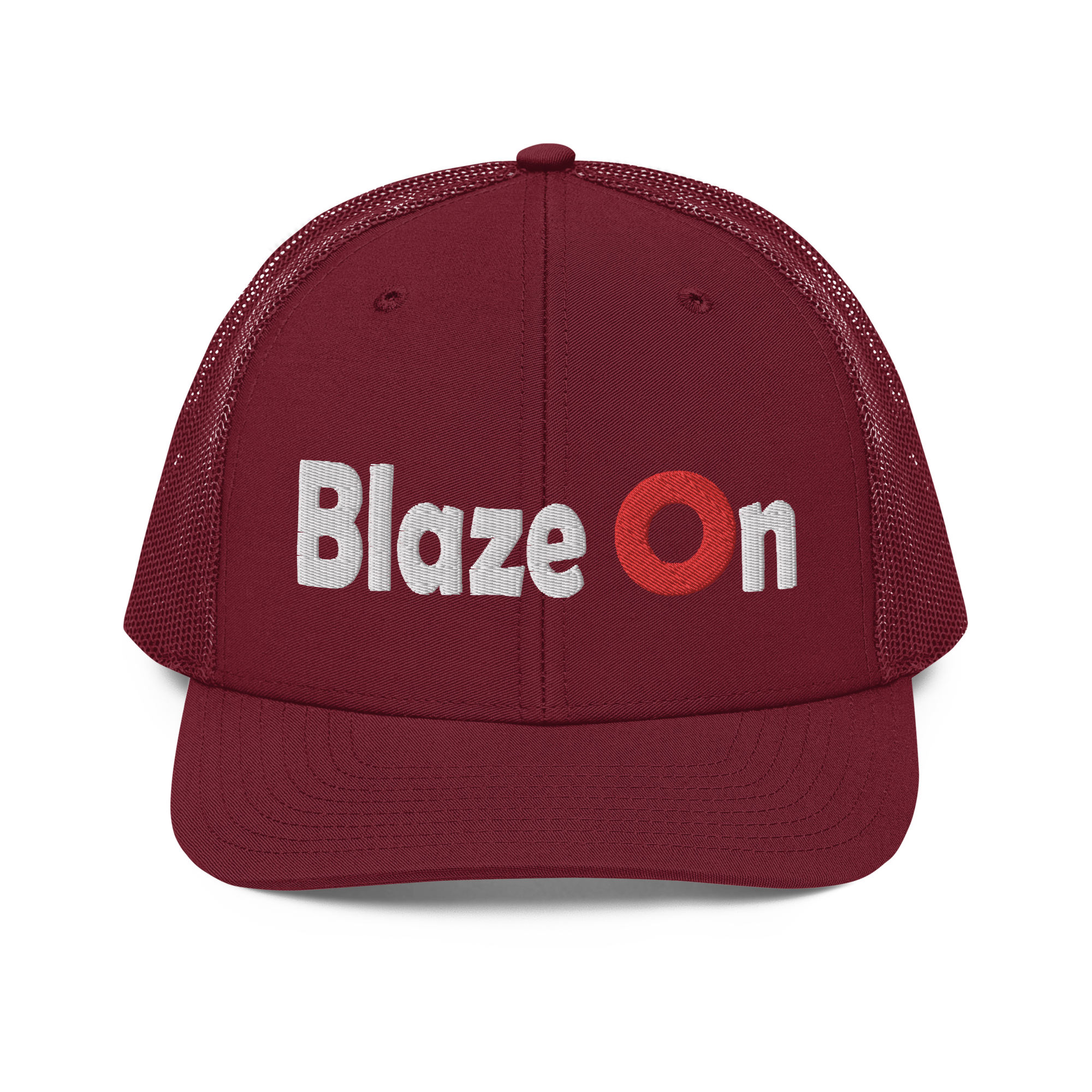 Blaze On Donut Embroidery 112 Snapback Cap