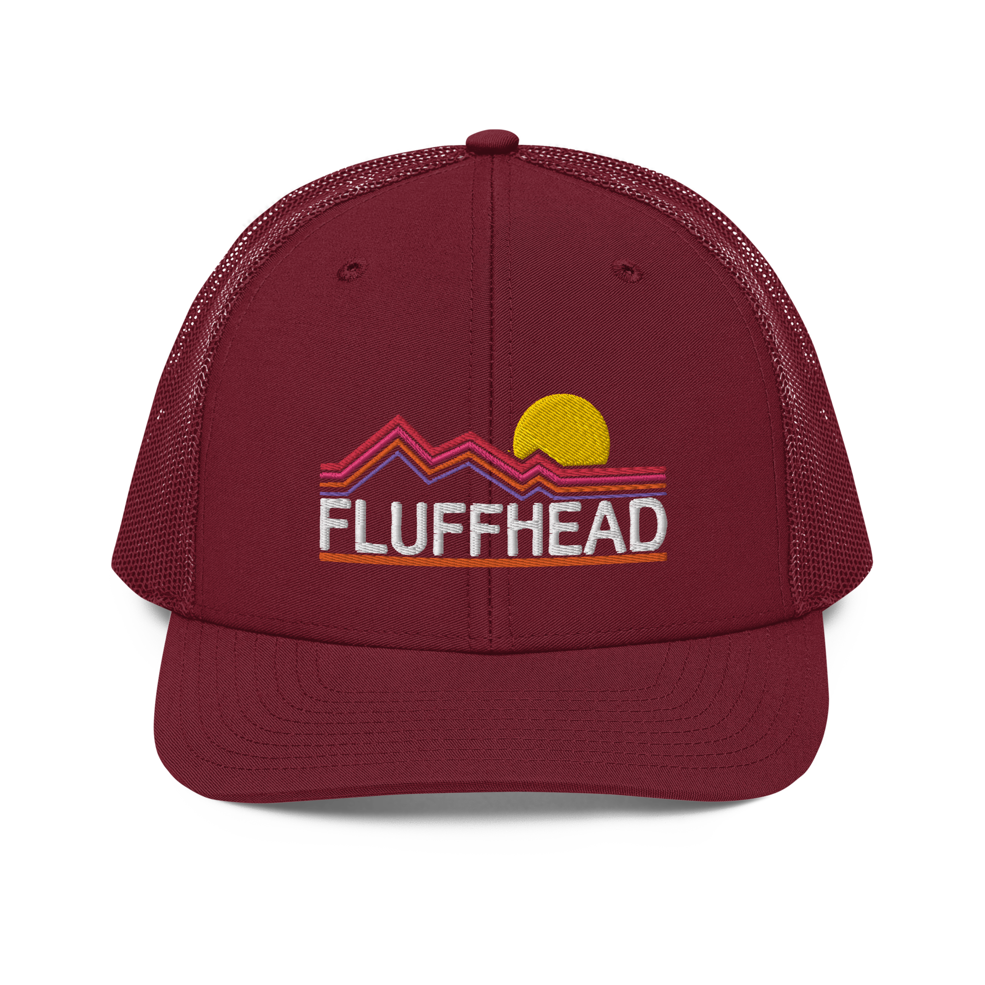 Fluffhead Mountains Embroidery 112 Snapback Cap