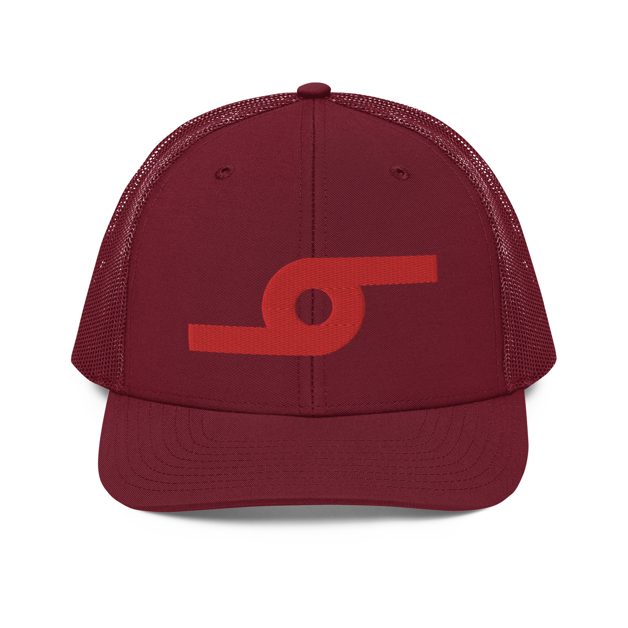Red Donut Rolling Embroidery 112 Snapback Cap