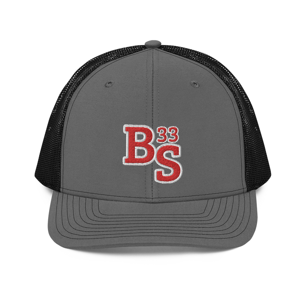 BS 33 Flat Embroidery | Snapback Trucker Cap | Richardson 112
