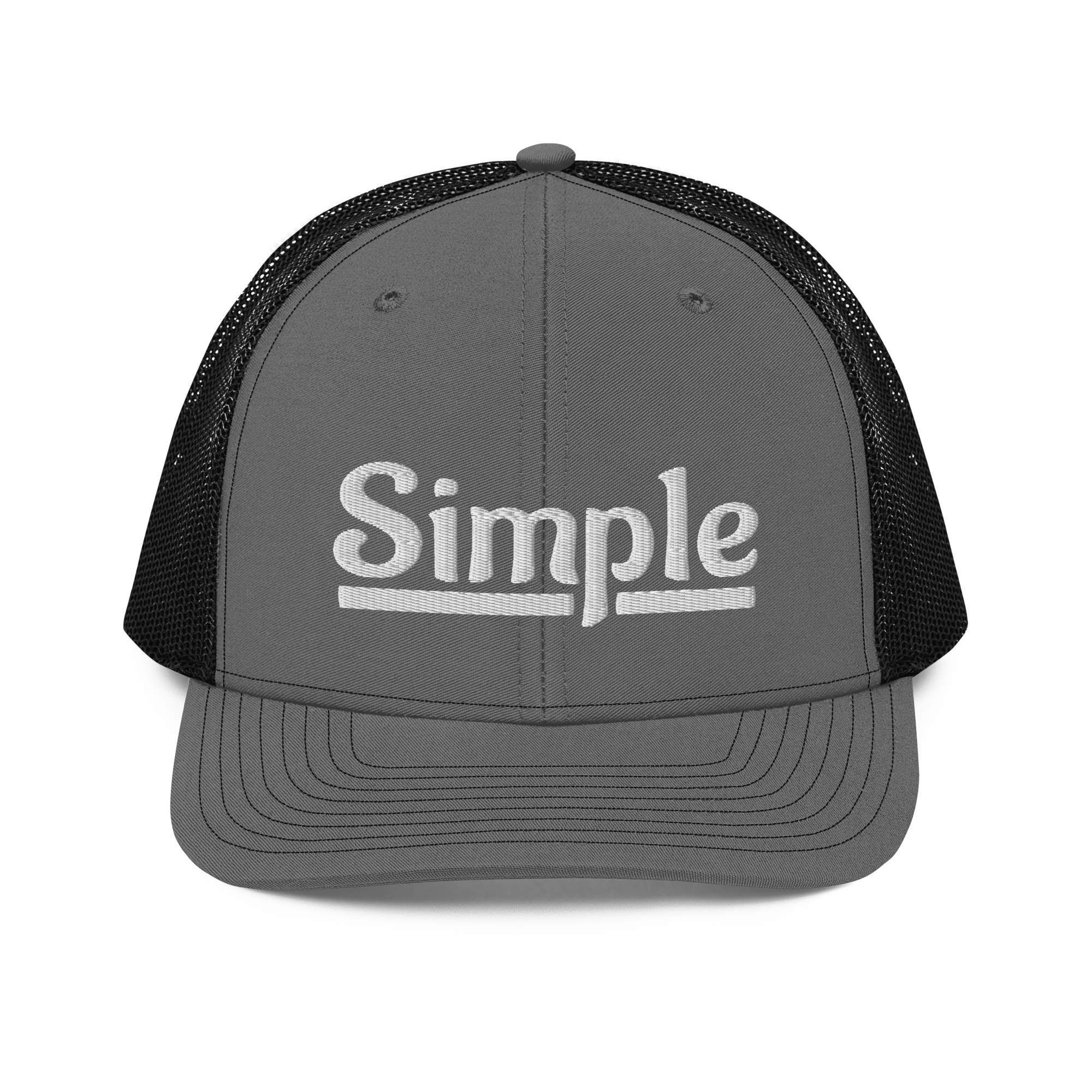 Simple Embroidery 112 Snapback Cap