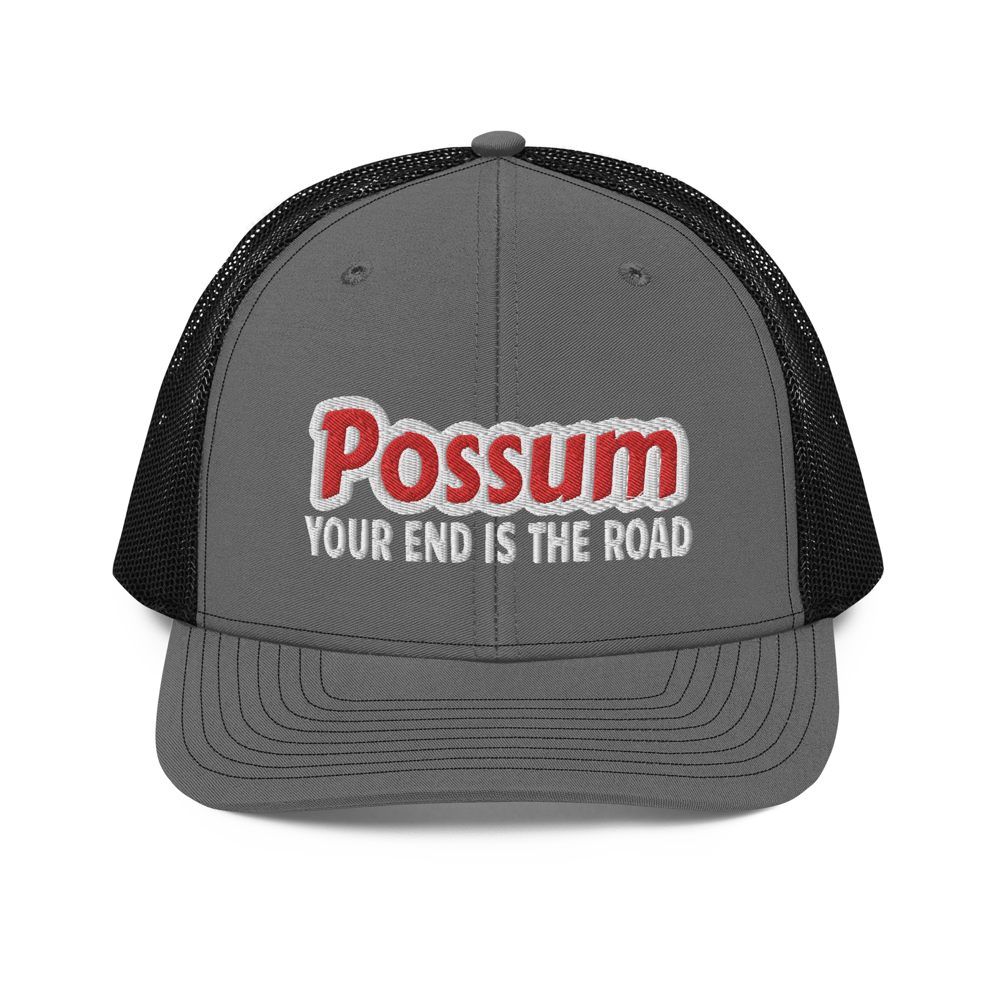 Possum Road Embroidery 112 Snapback Cap