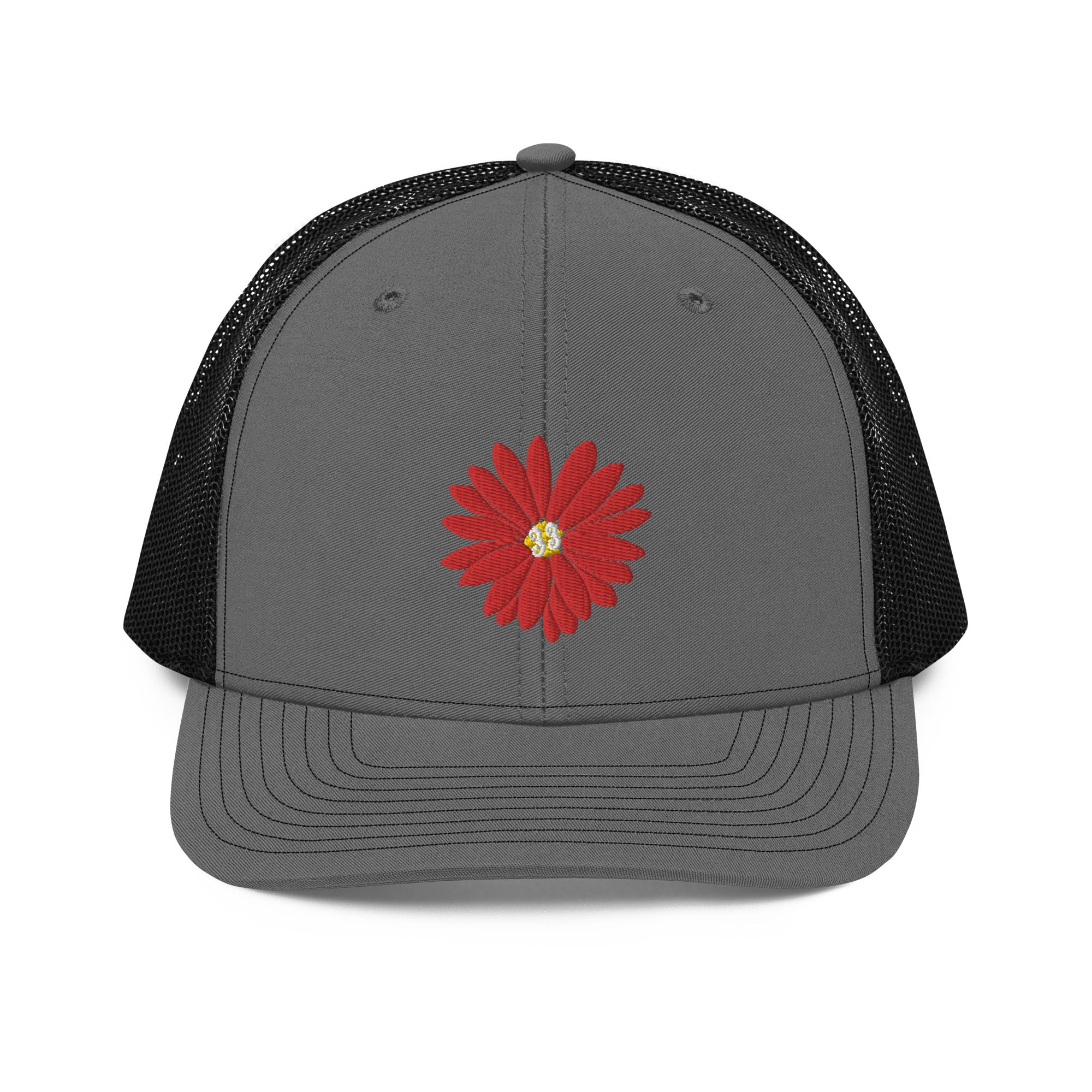 Red Daisy | Snapback Trucker Cap | Richardson 112