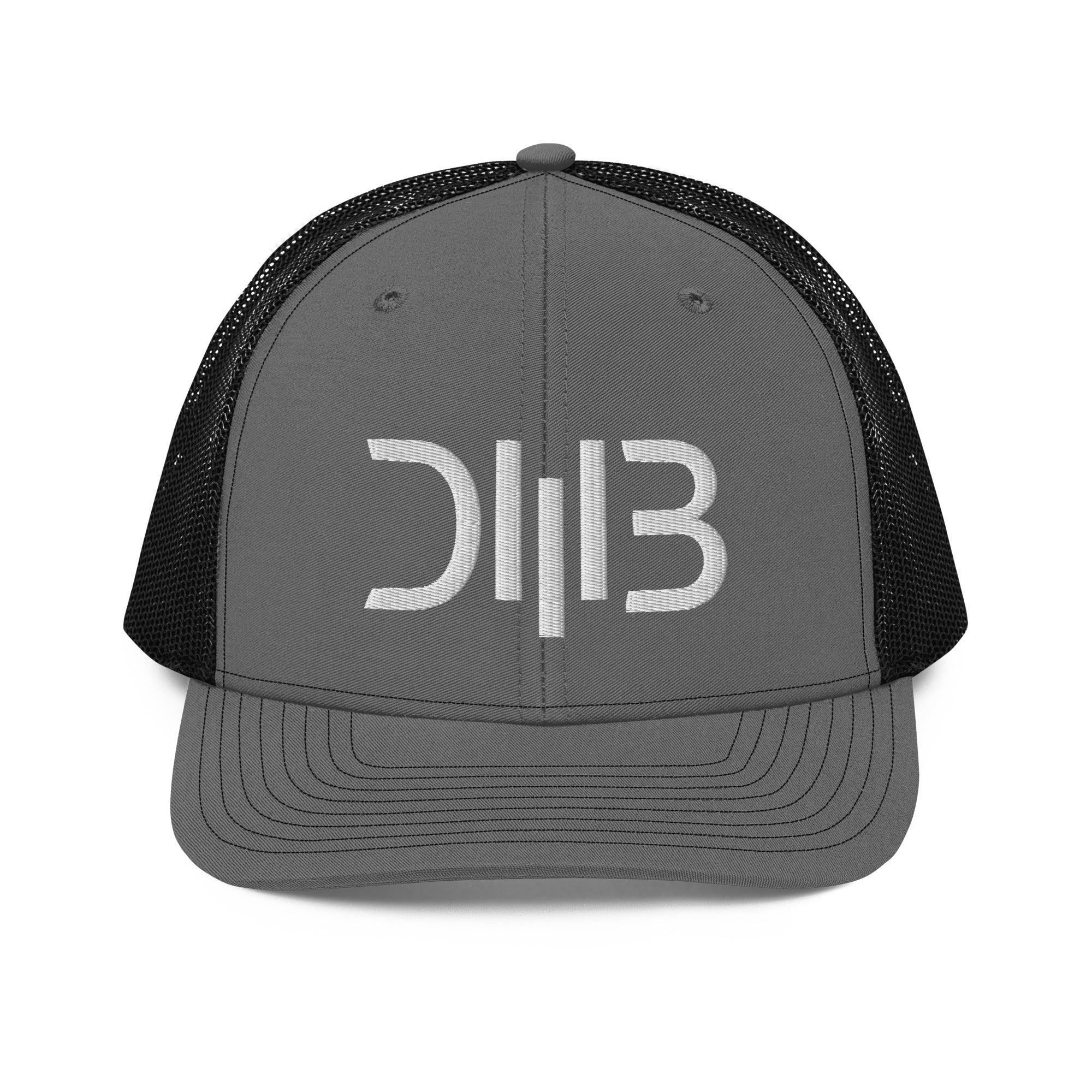 Cryptic Symbols Embroidery Trucker Cap | R112 | Dave Lot Art
