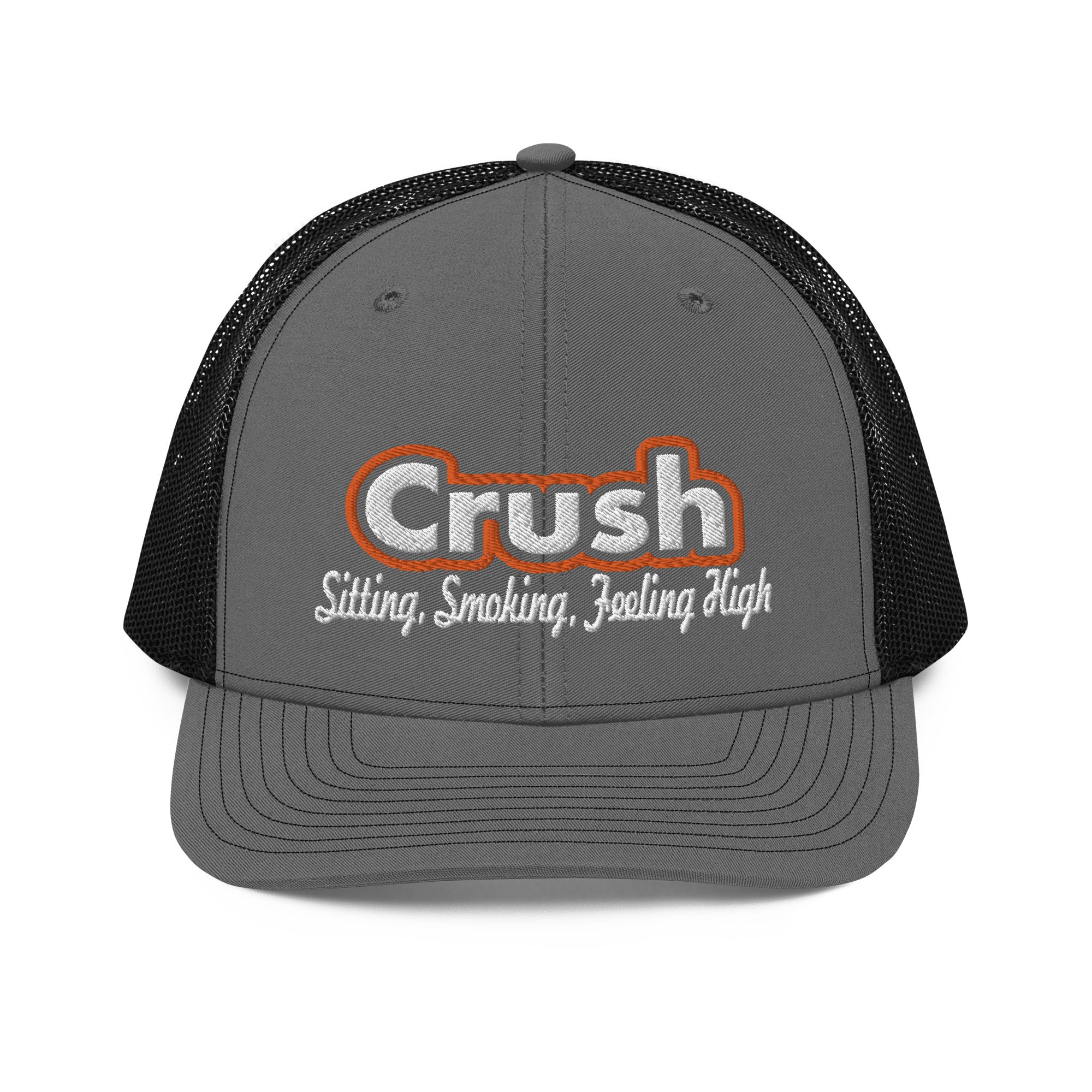 Crush Feeling High Embroidery Trucker Cap | R112 | Dave Lot