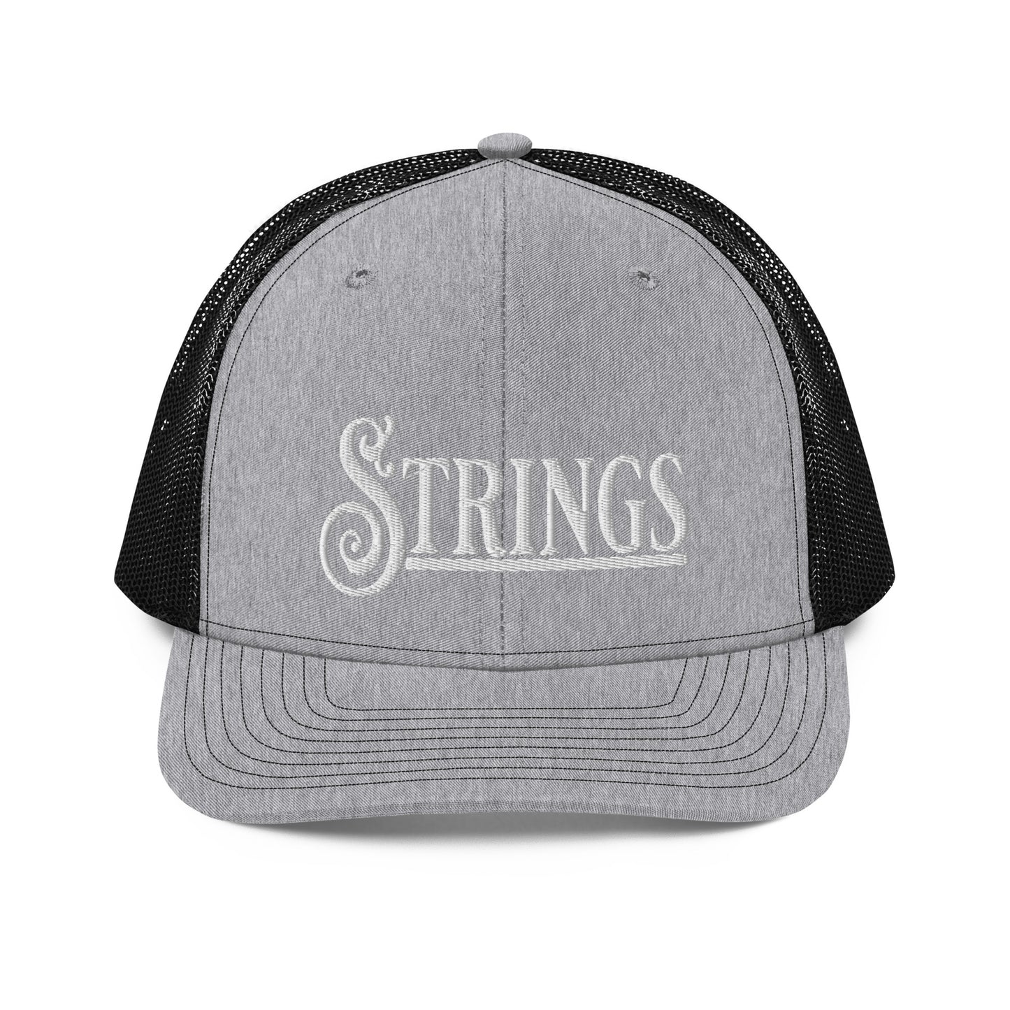 Strings Flat Embroidery | Snapback Trucker Cap | Richardson 112