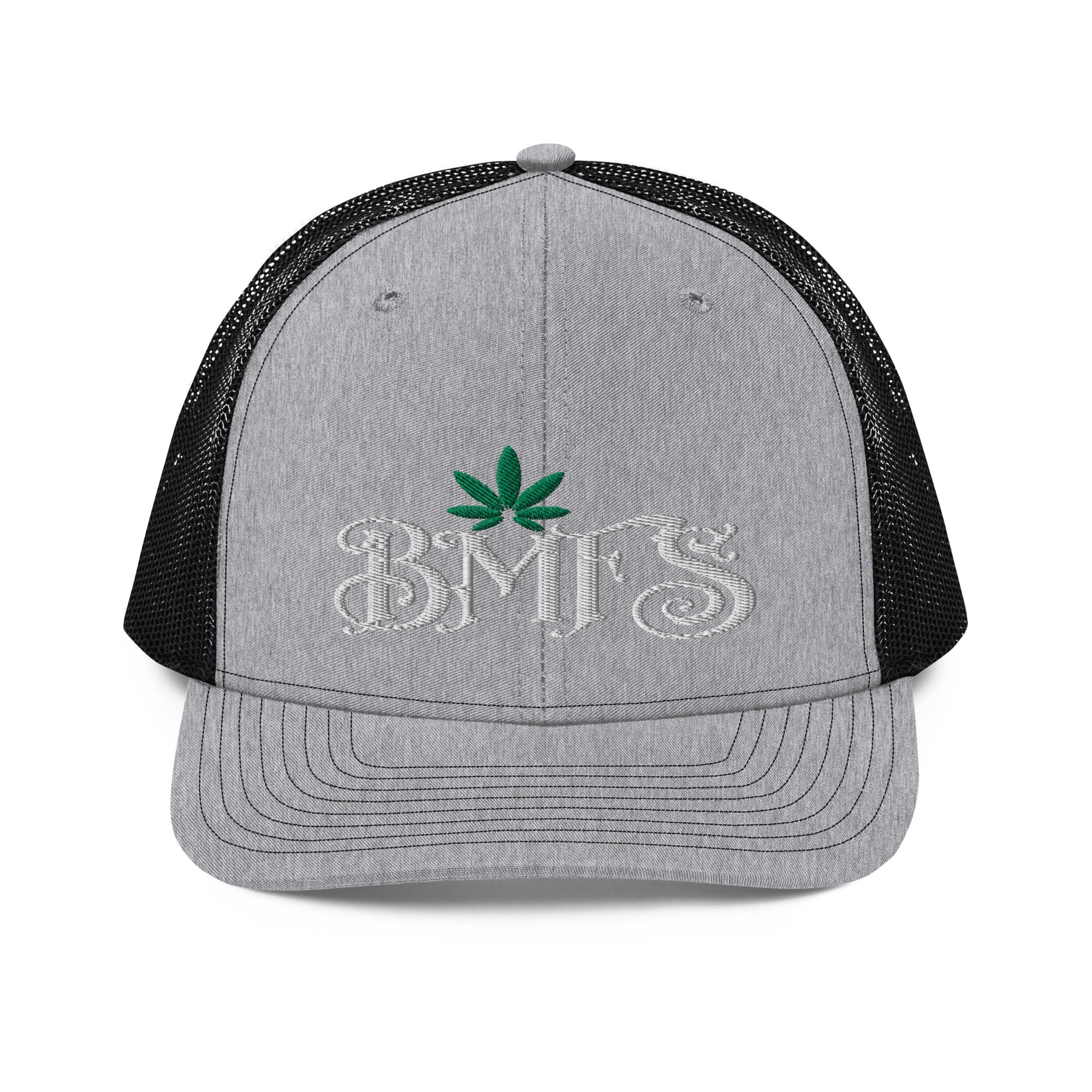 BMFS Pot Leaf | Snapback Trucker Cap | Richardson 112