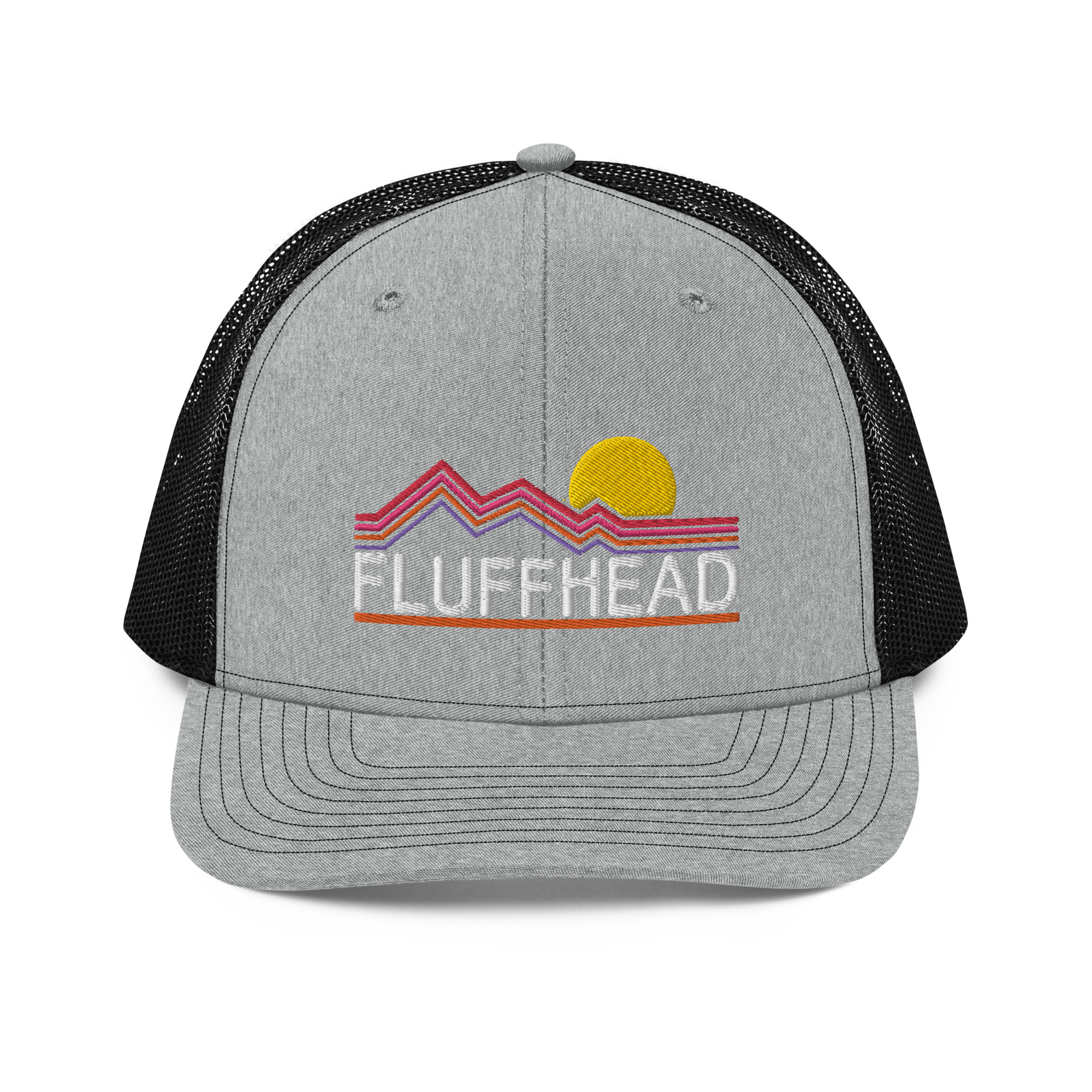 Fluffhead Mountains Embroidery 112 Snapback Cap