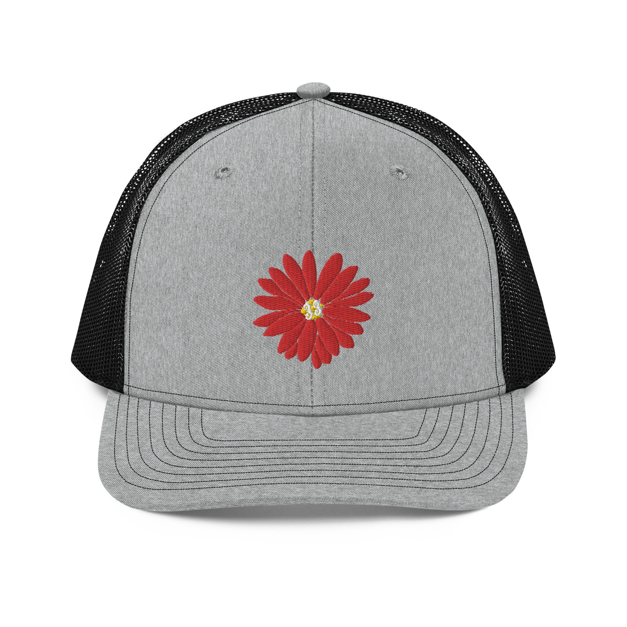 Red Daisy | Snapback Trucker Cap | Richardson 112