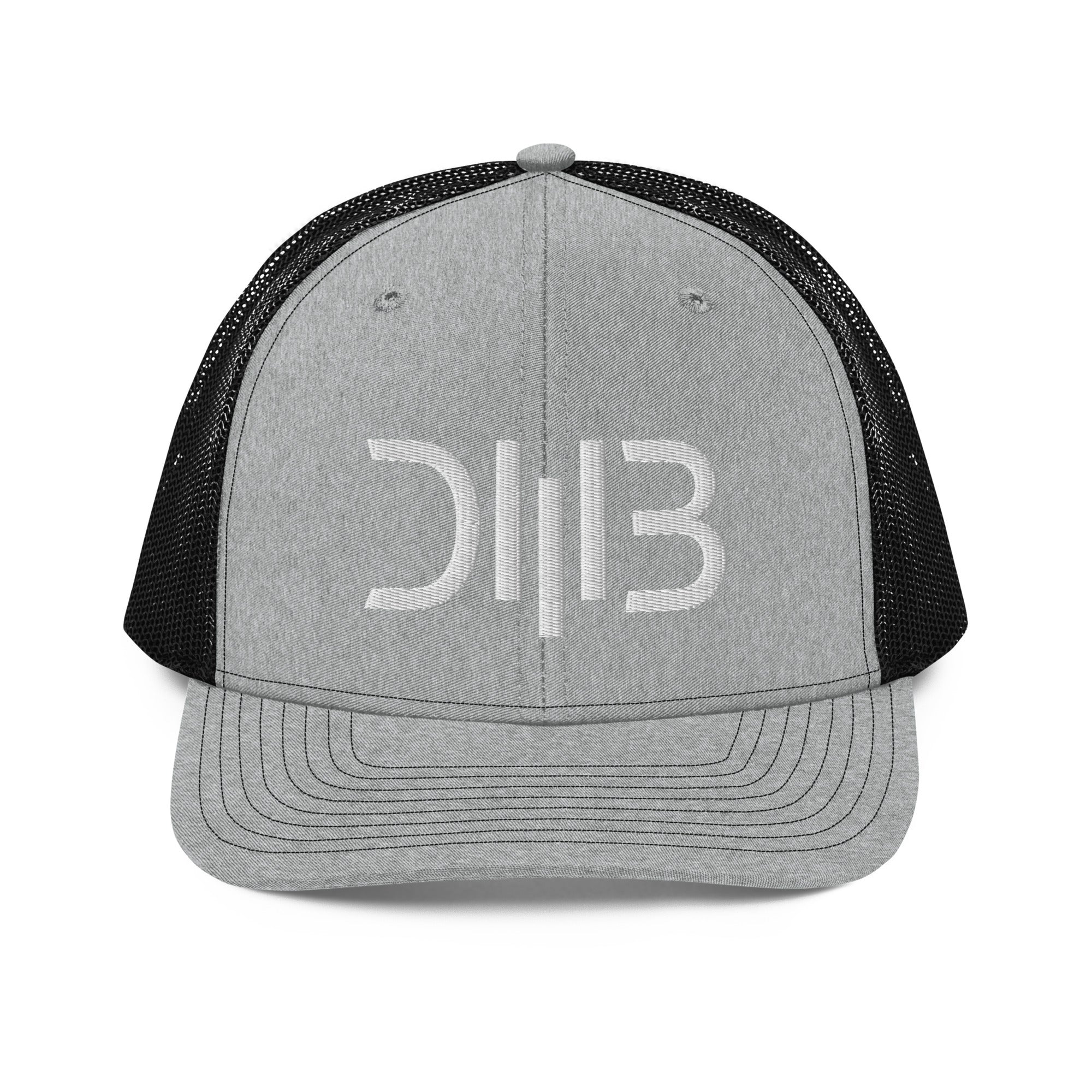 Cryptic Symbols Embroidery Trucker Cap | R112 | Dave Lot Art