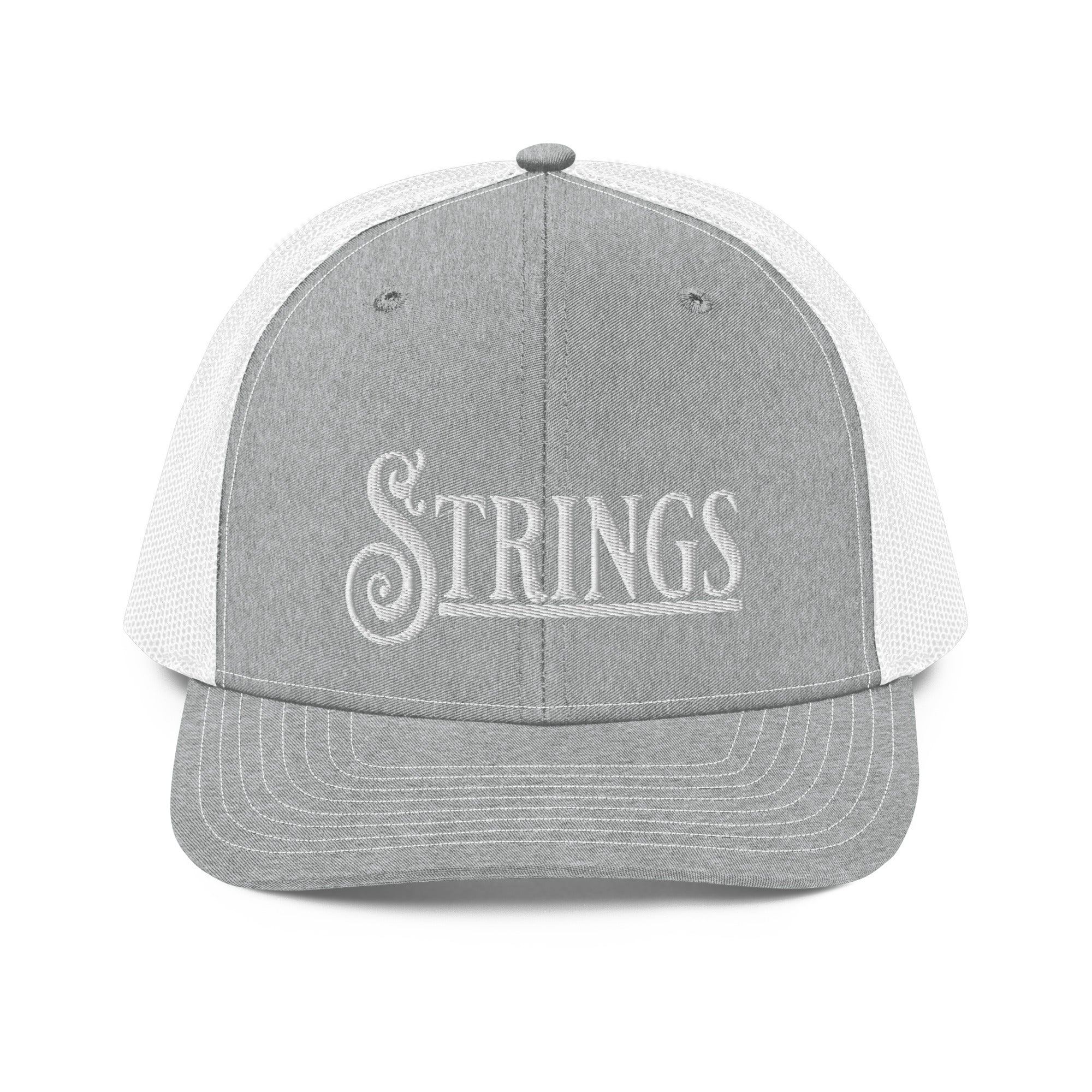 Strings Flat Embroidery | Snapback Trucker Cap | Richardson 112