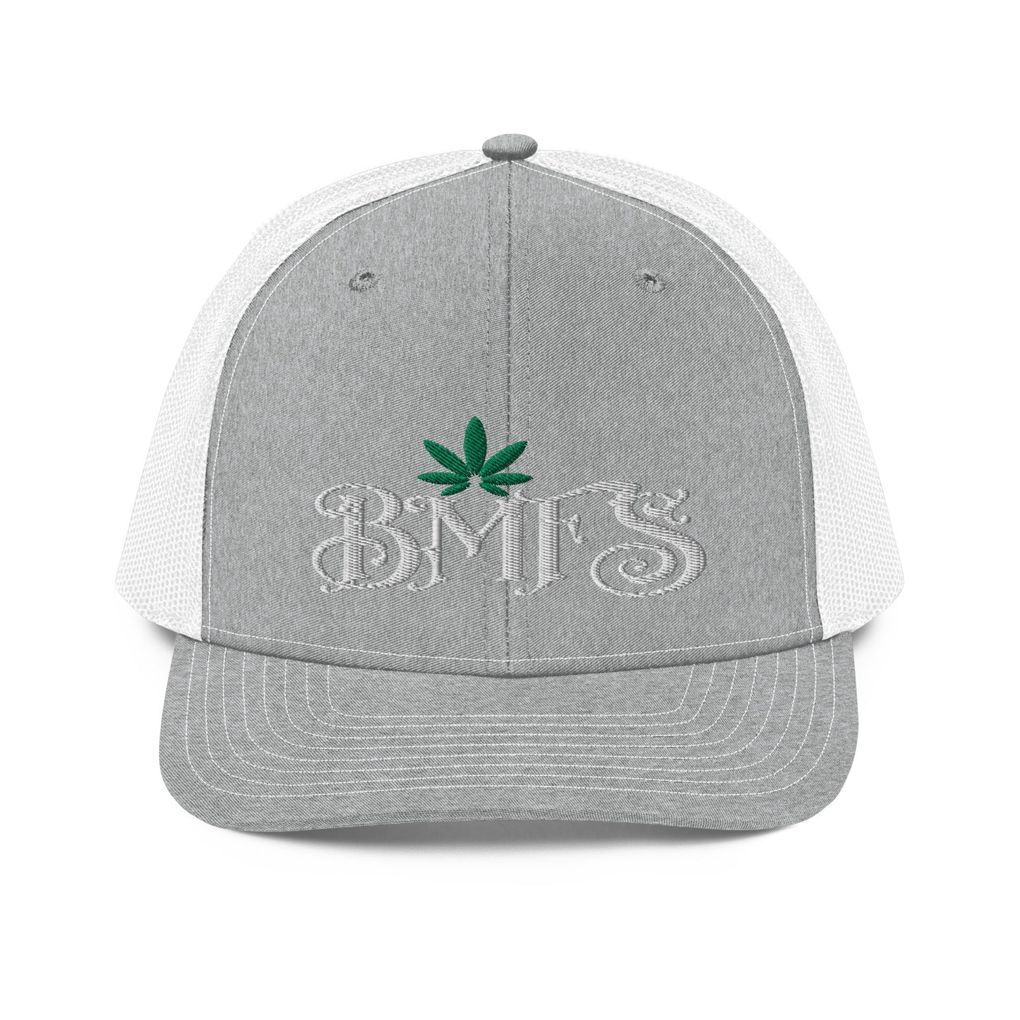 BMFS Pot Leaf | Snapback Trucker Cap | Richardson 112