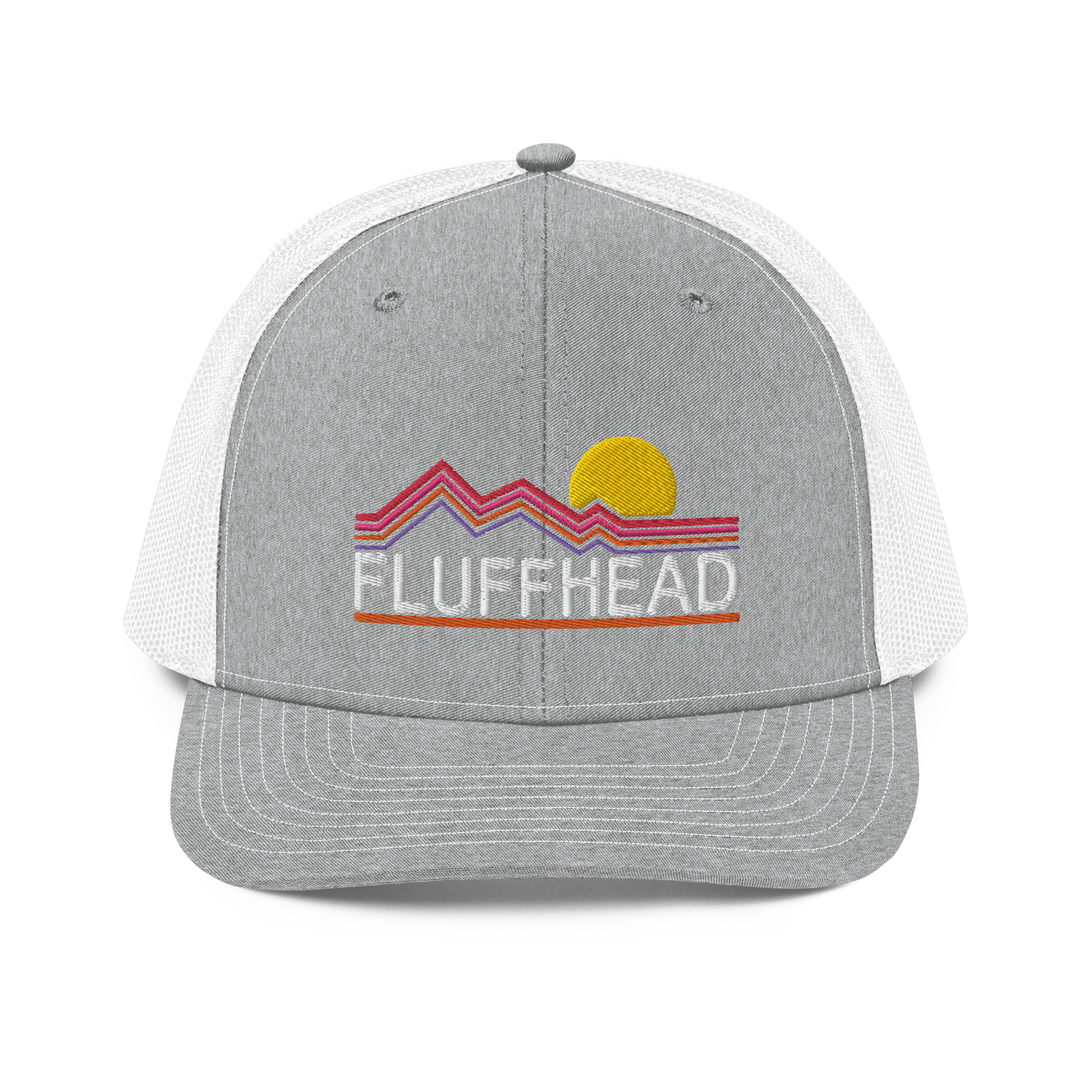 Fluffhead Mountains Embroidery 112 Snapback Cap
