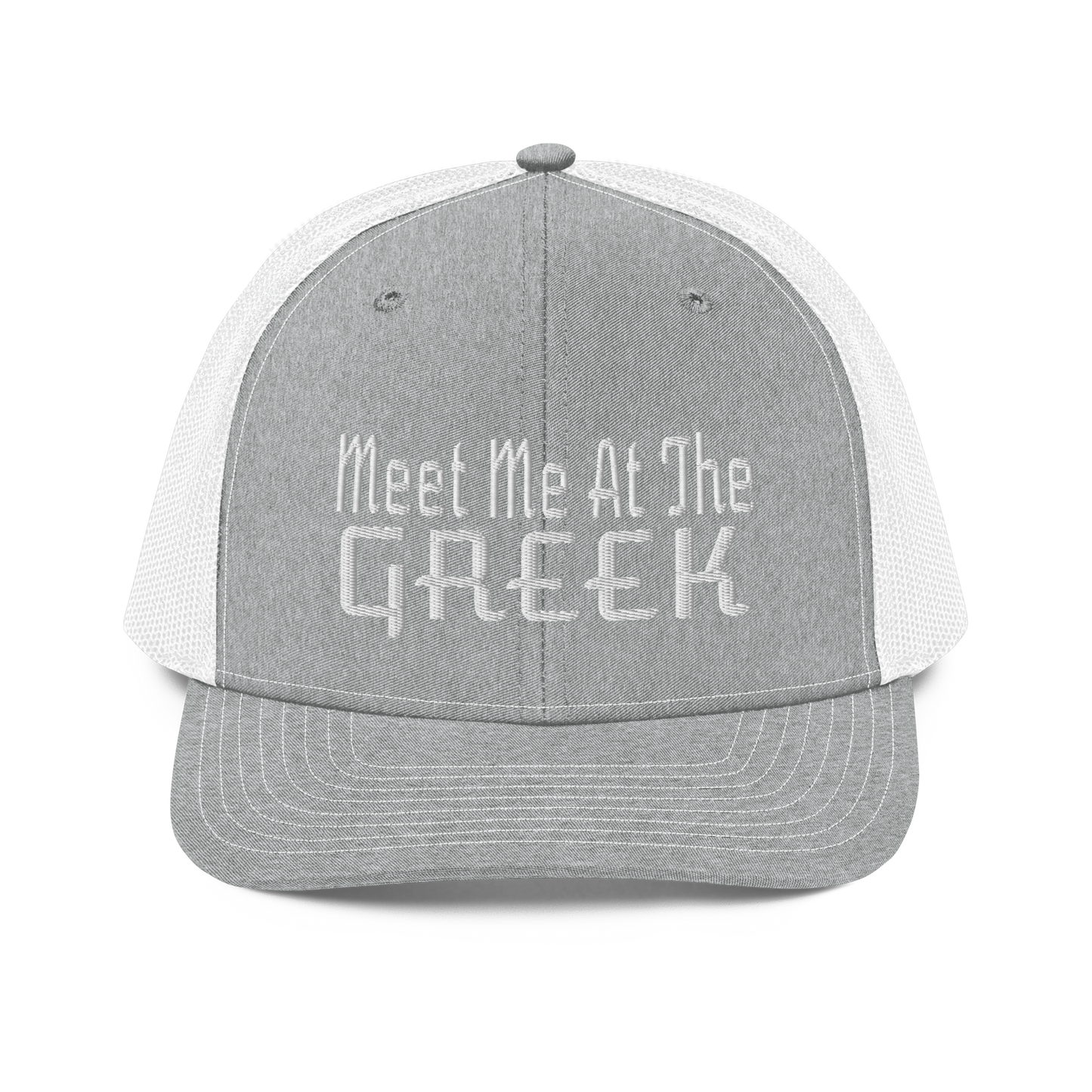 Meet Me At The Greek | Snapback Trucker Cap | Richardson 112