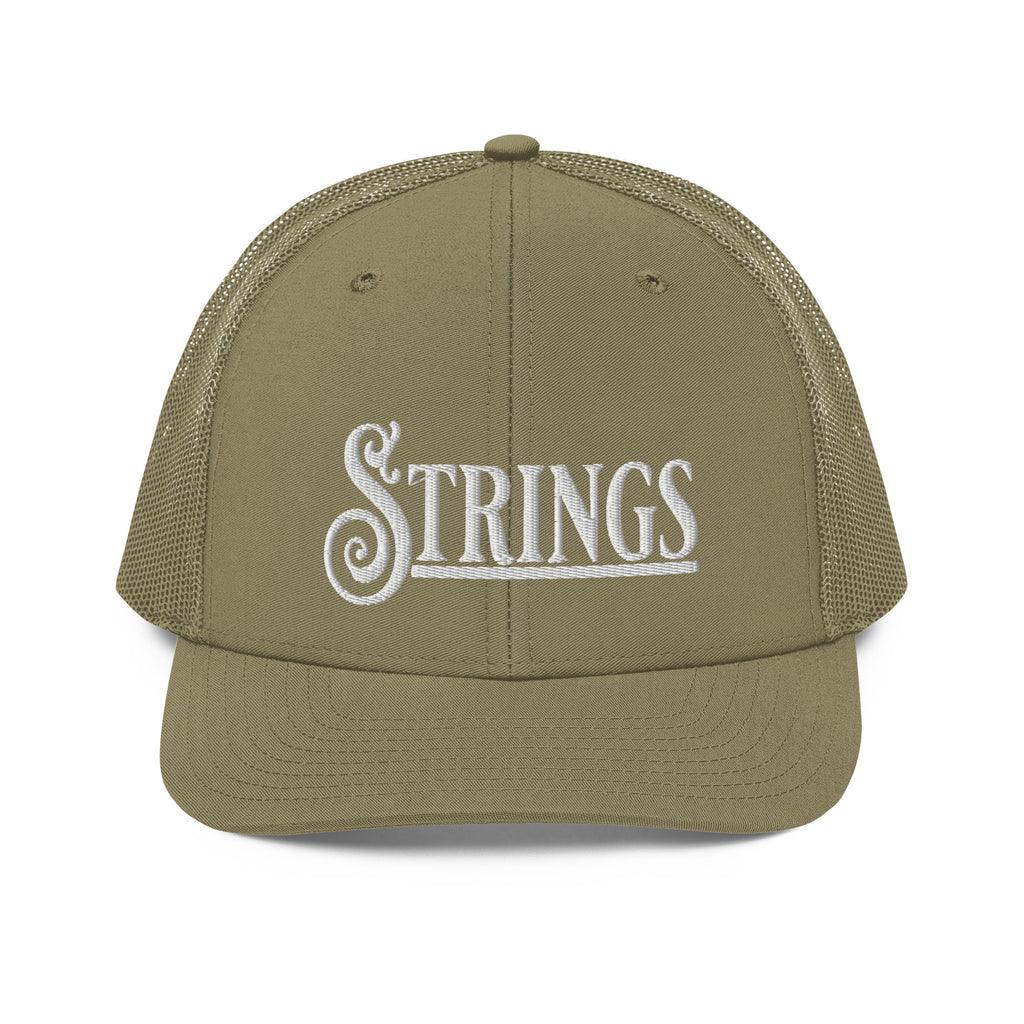 Strings Flat Embroidery | Snapback Trucker Cap | Richardson 112