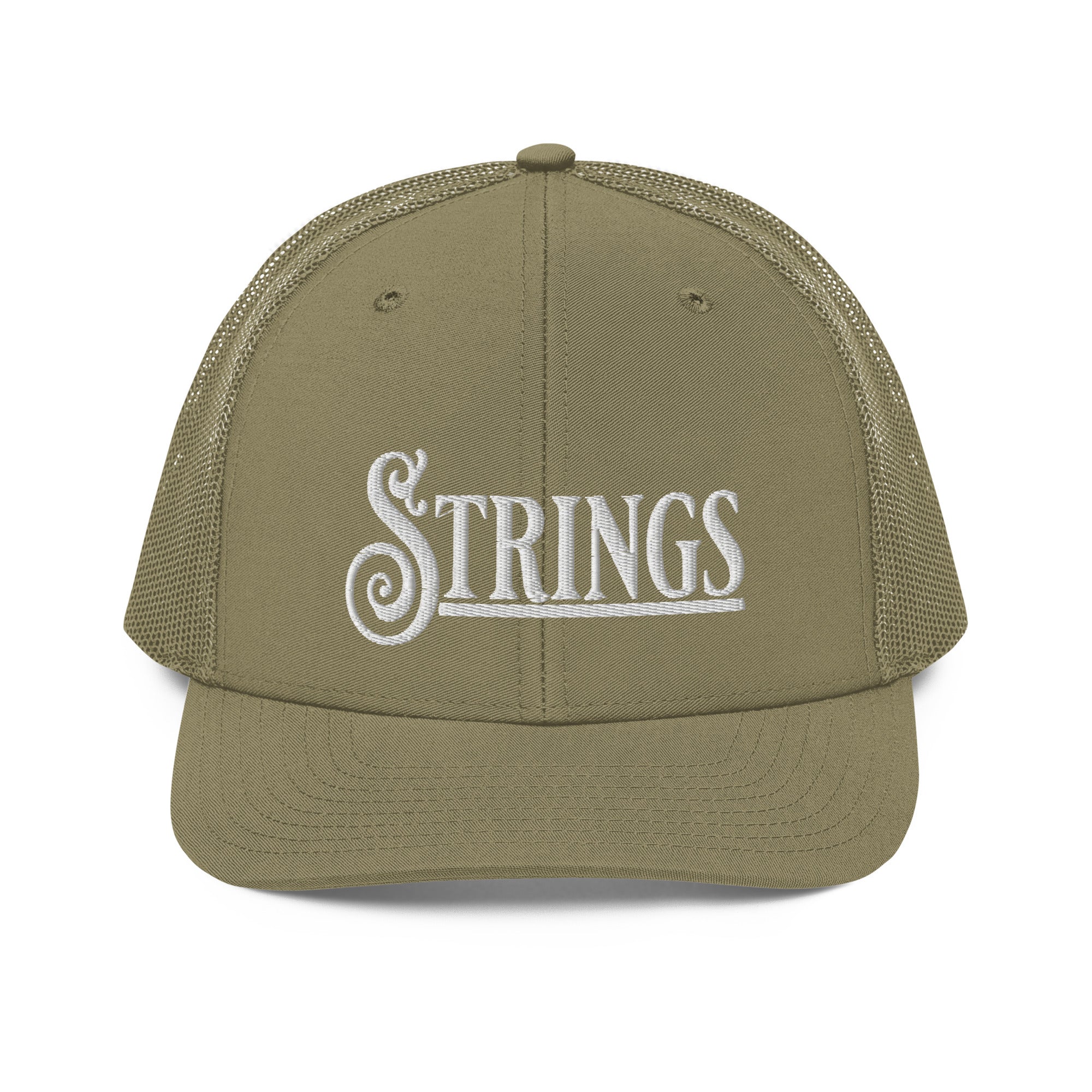 Strings Flat Embroidery | Snapback Trucker Cap | Richardson 112