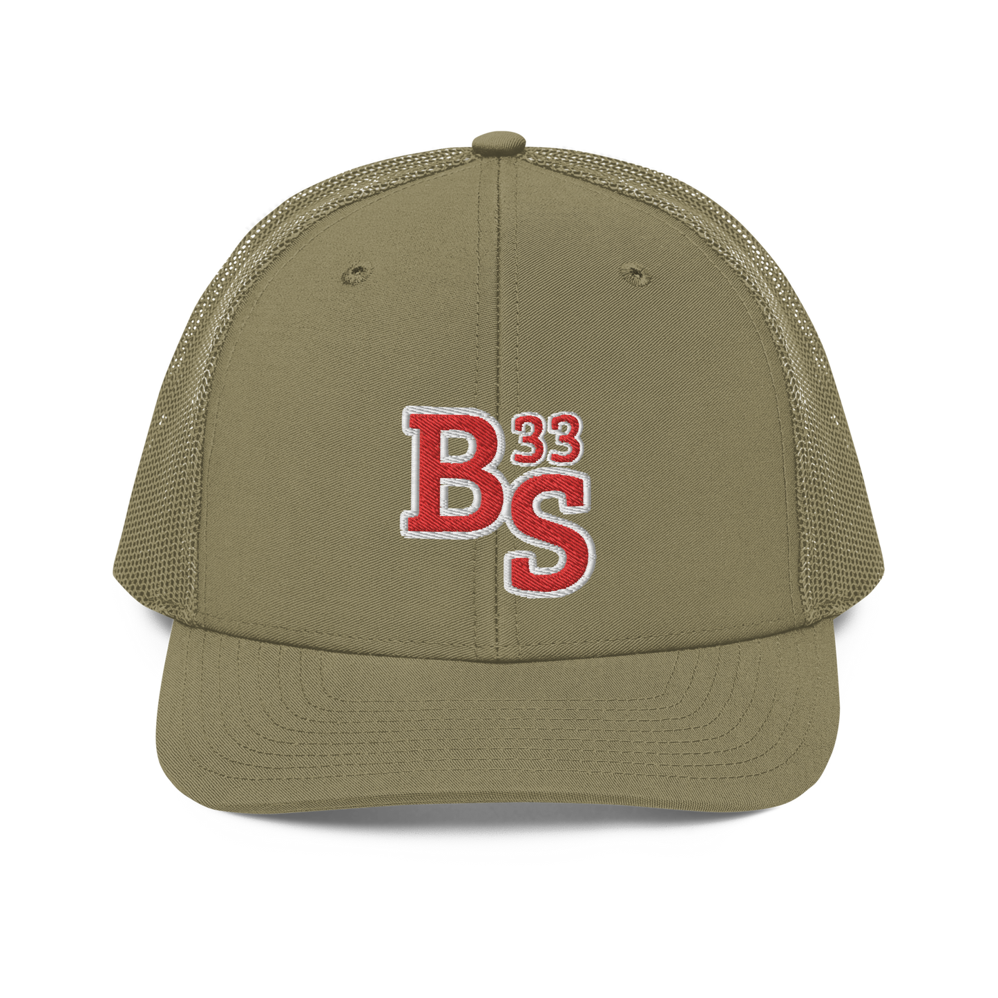 BS 33 Flat Embroidery | Snapback Trucker Cap | Richardson 112