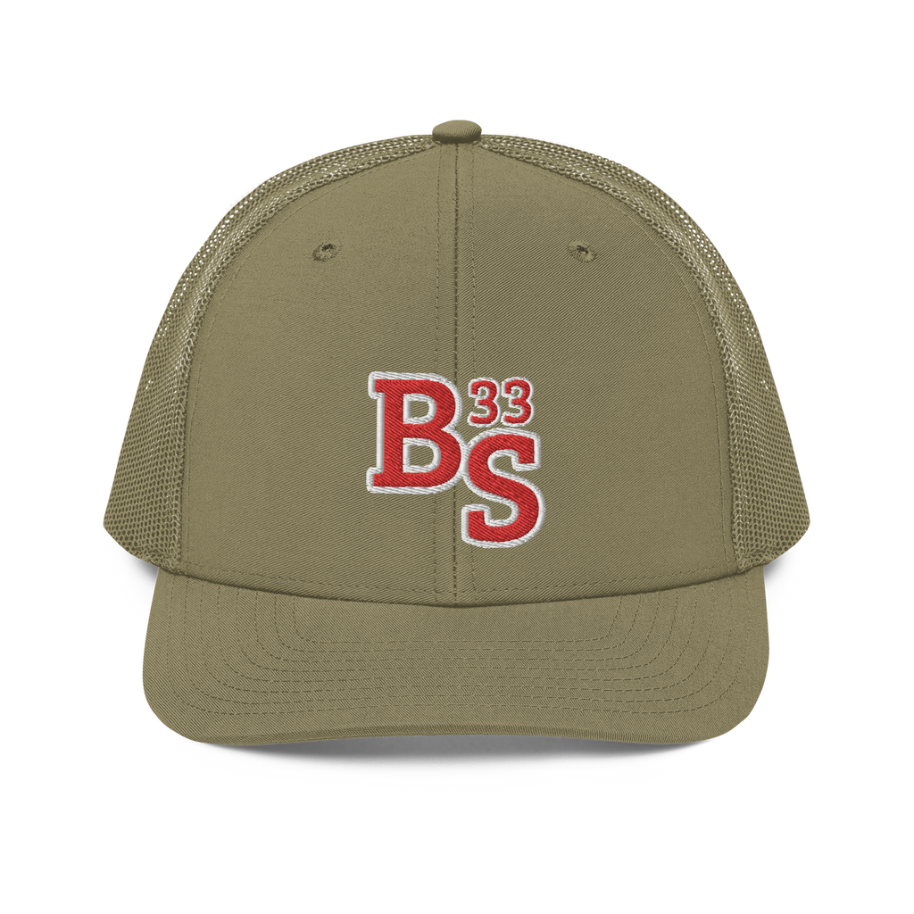 BS 33 Flat Embroidery | Snapback Trucker Cap | Richardson 112