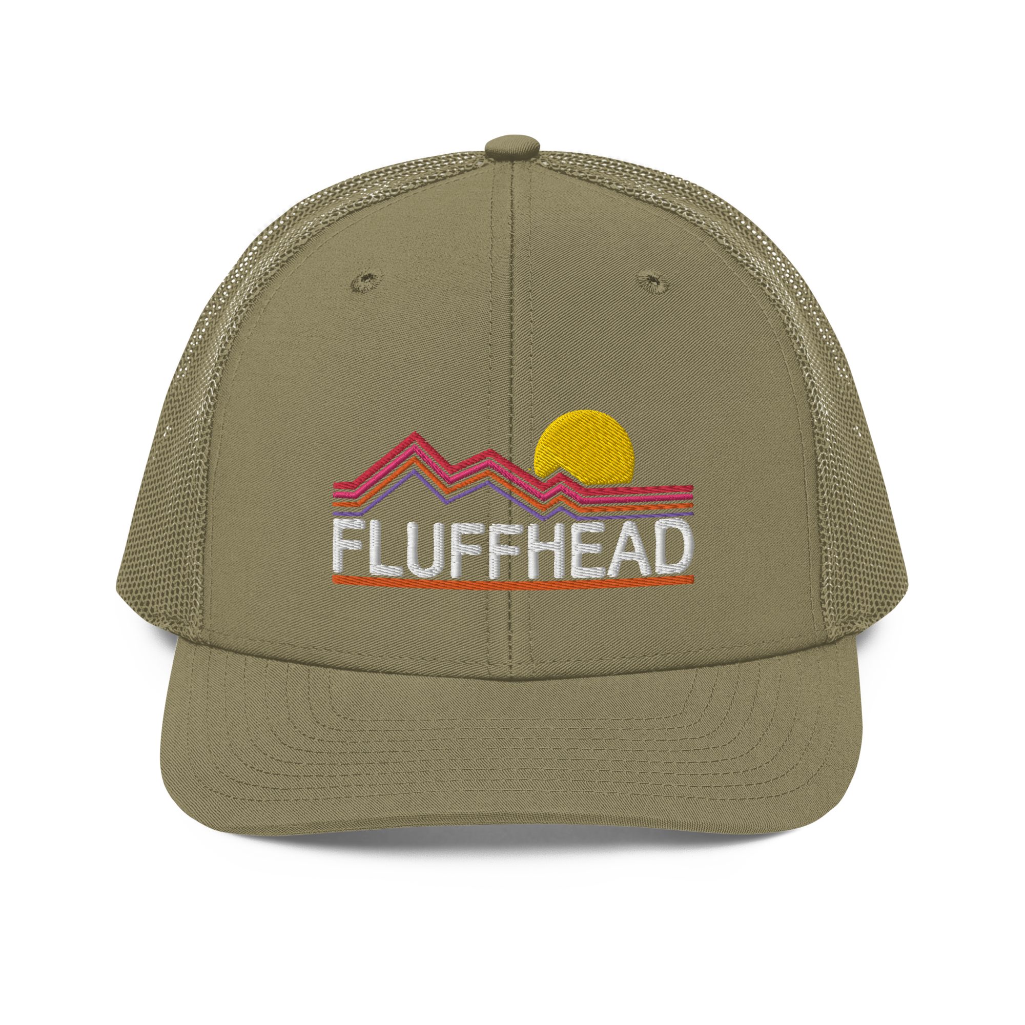 Fluffhead Mountains Embroidery 112 Snapback Cap