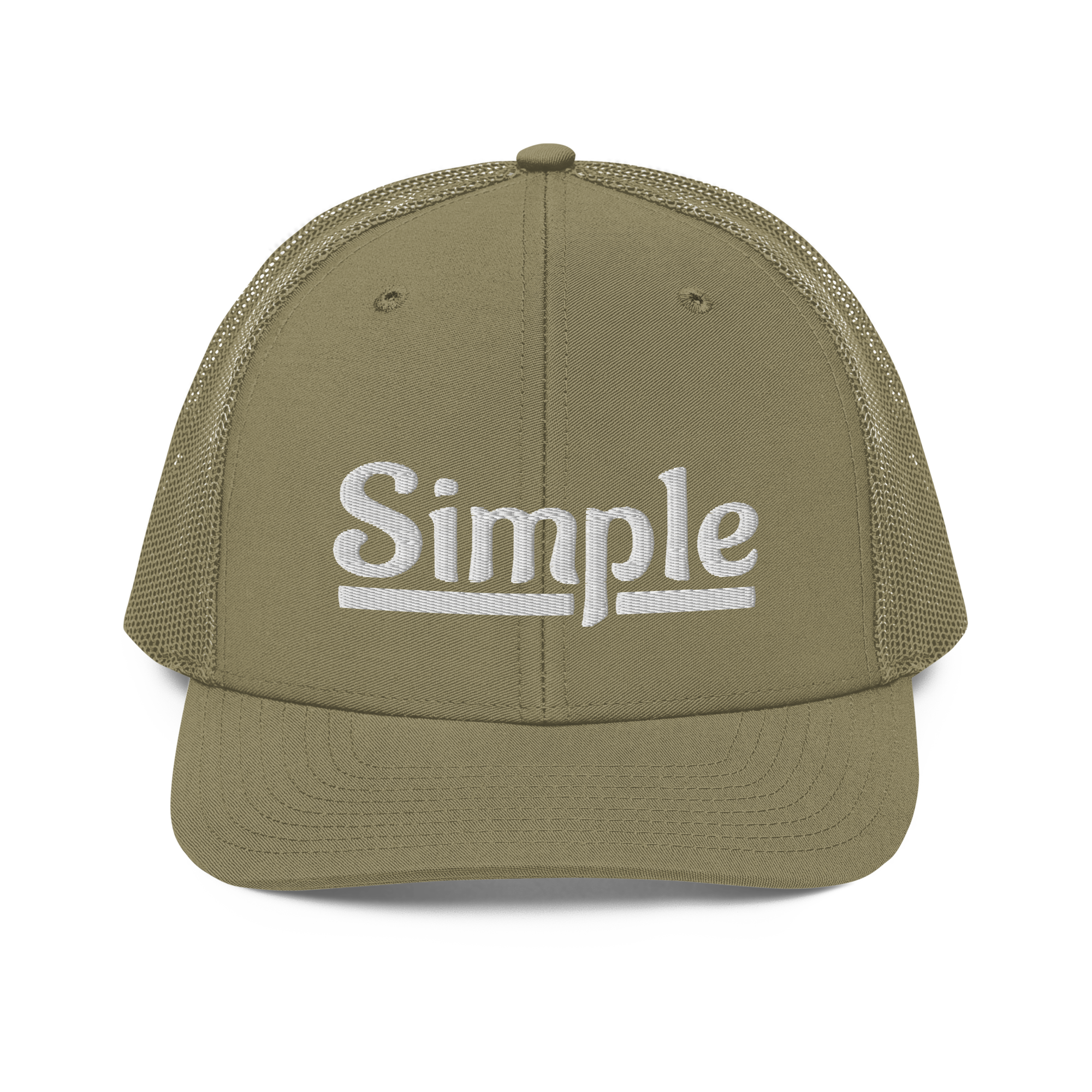 Simple Embroidery 112 Snapback Cap
