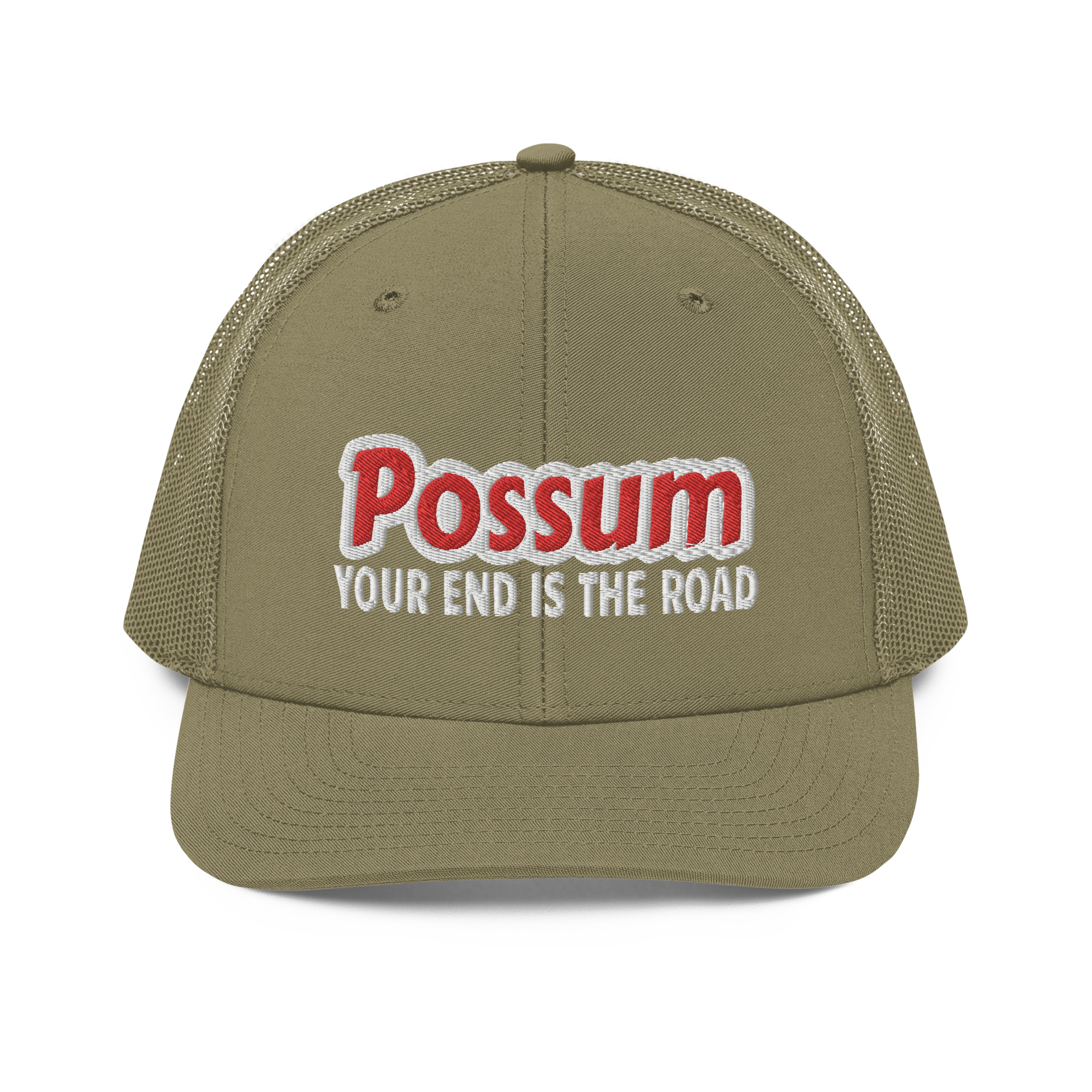 Possum Road Embroidery 112 Snapback Cap
