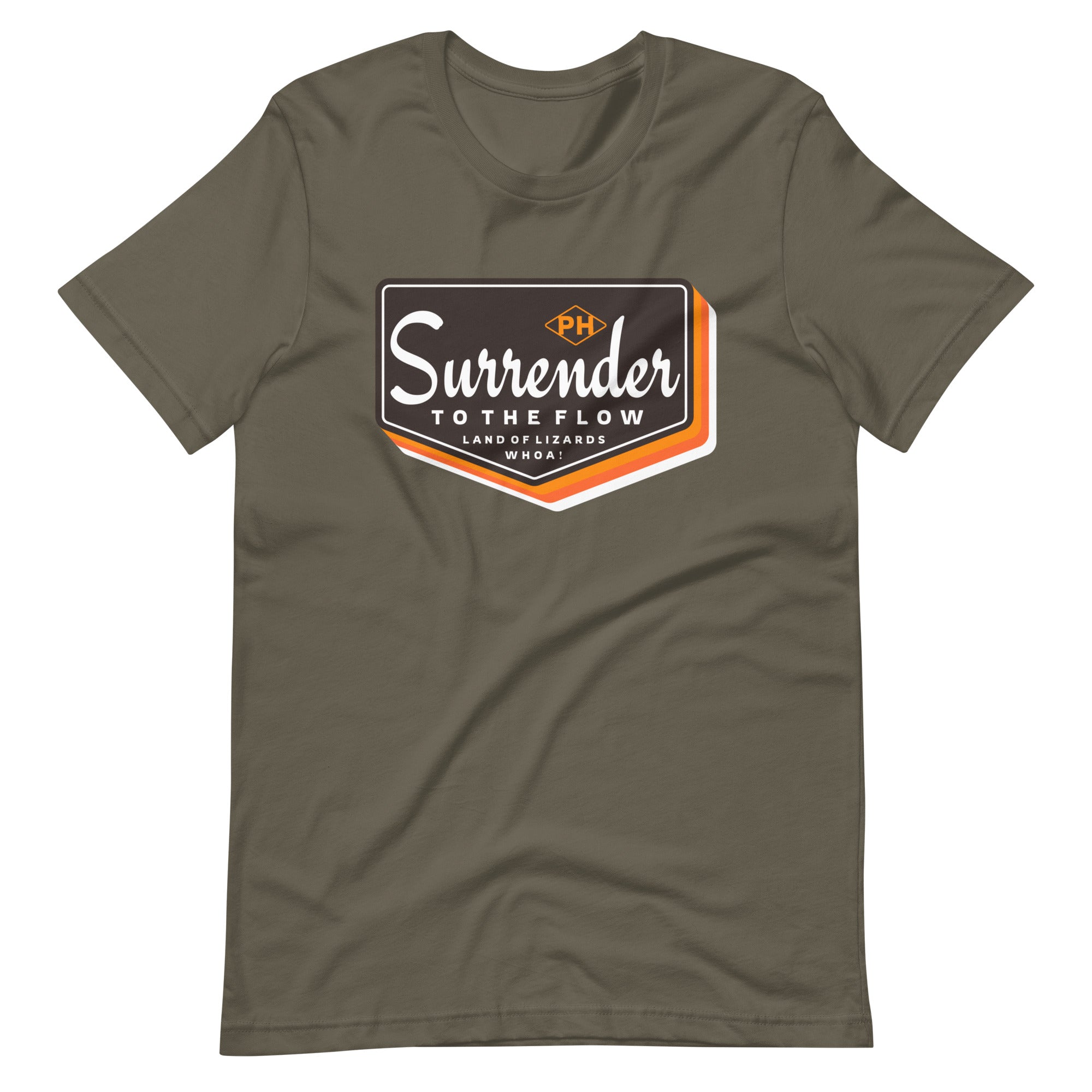 Surrender To The Flow | Bella + Canvas Premium cotton | Short Sleeve