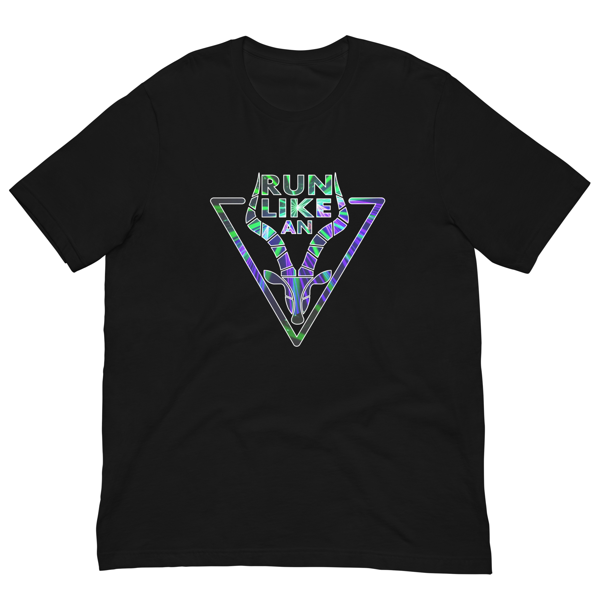 Run Like An Antelope Lights | Bella + Canvas Premium cotton | Short Sleeve