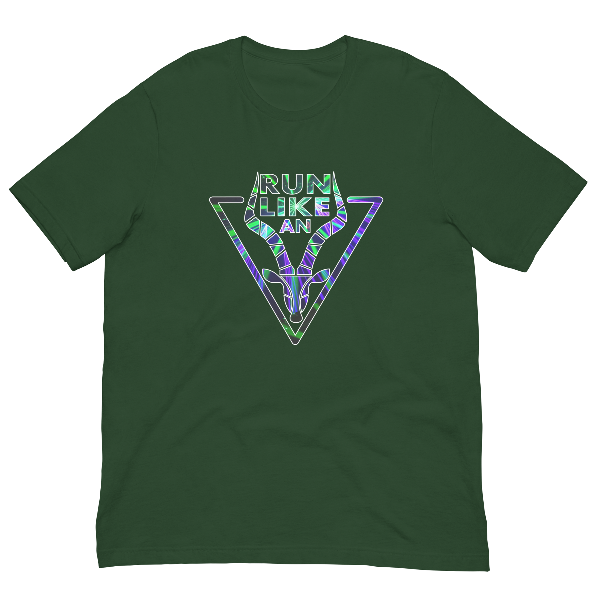 Run Like An Antelope Lights | Bella + Canvas Premium cotton | Short Sleeve