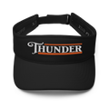 Thunder | Flat Embroidery | Inspired Strings Art Cap | Lot Style Visor | Bluegrass Band Swag