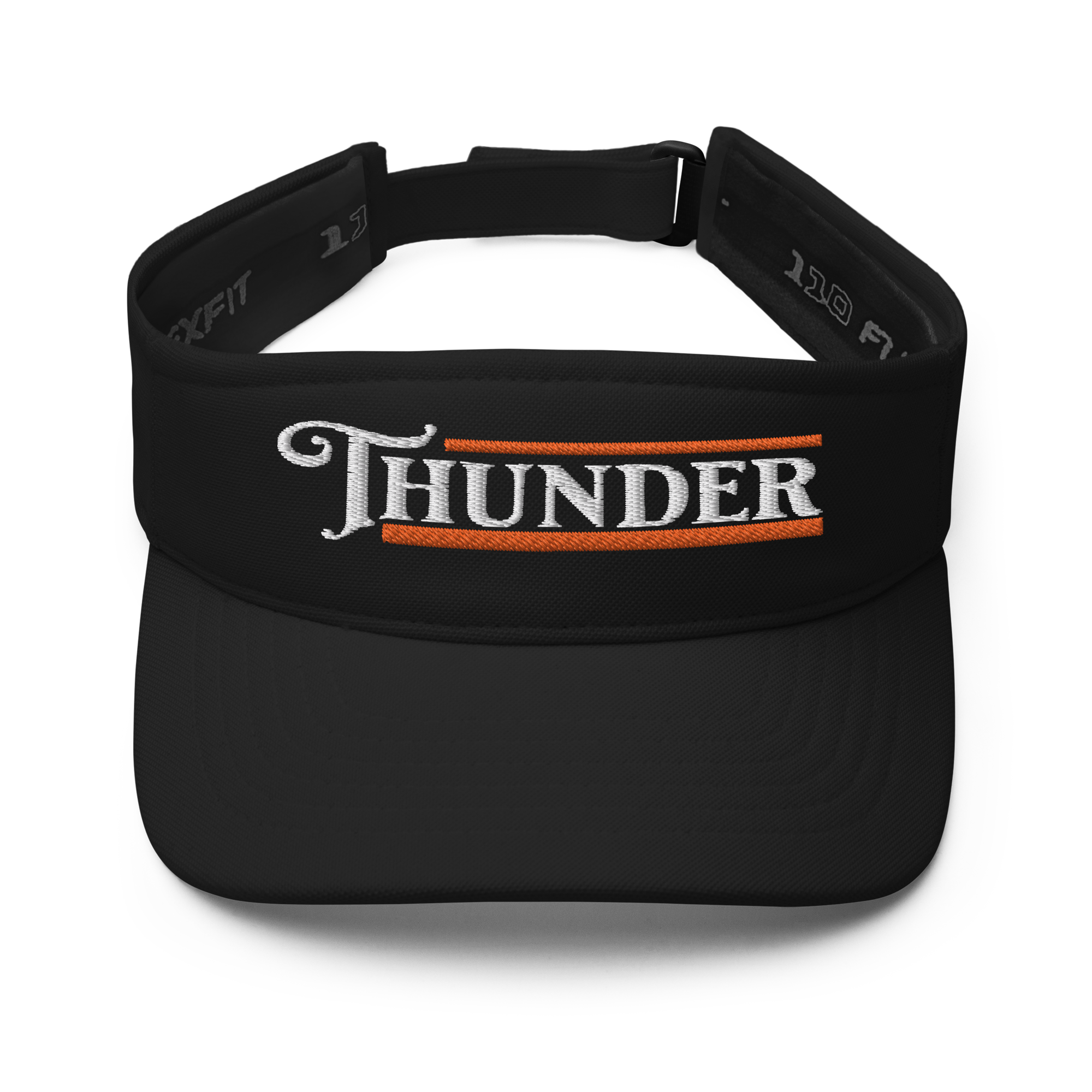 Thunder | Flat Embroidery | Inspired Strings Art Cap | Lot Style Visor | Bluegrass Band Swag