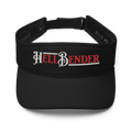 Hell Bender | Flat Embroidery | Inspired Strings Art Cap | Lot Style Visor | Bluegrass Band Swag