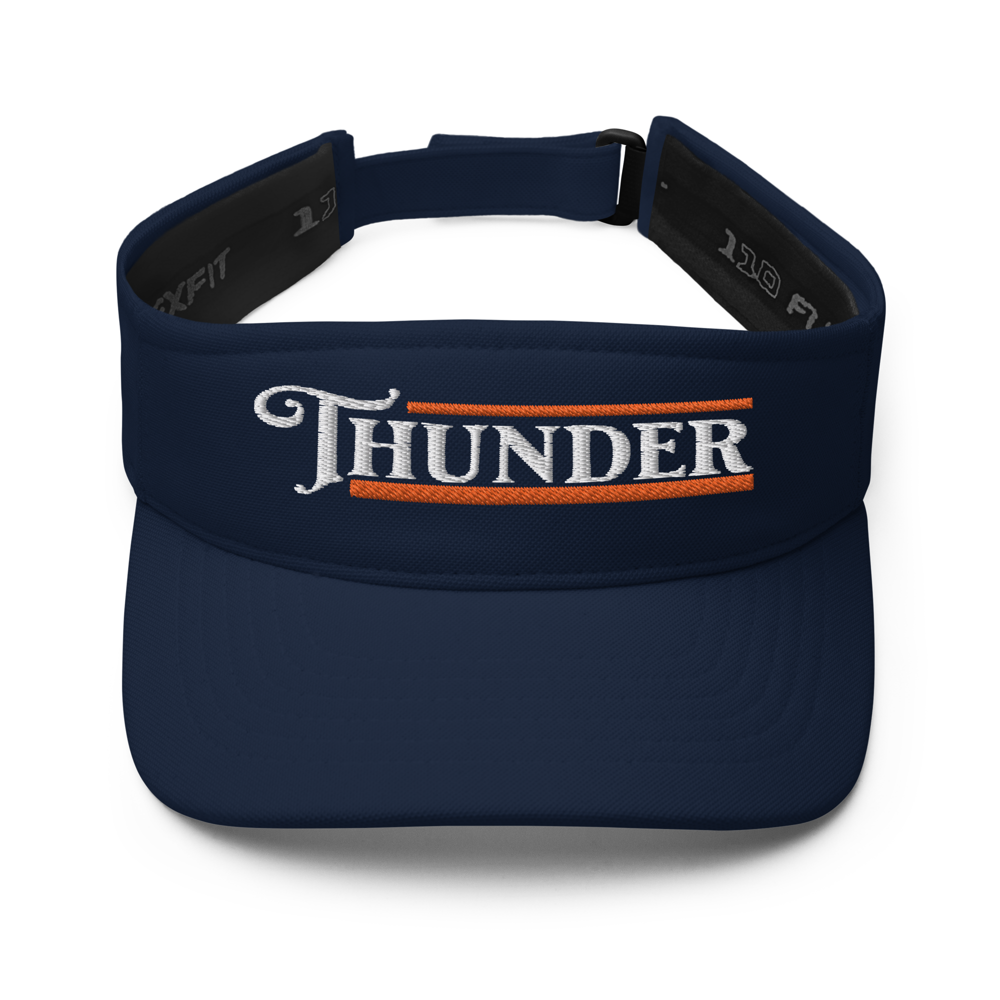 Thunder | Flat Embroidery | Inspired Strings Art Cap | Lot Style Visor | Bluegrass Band Swag